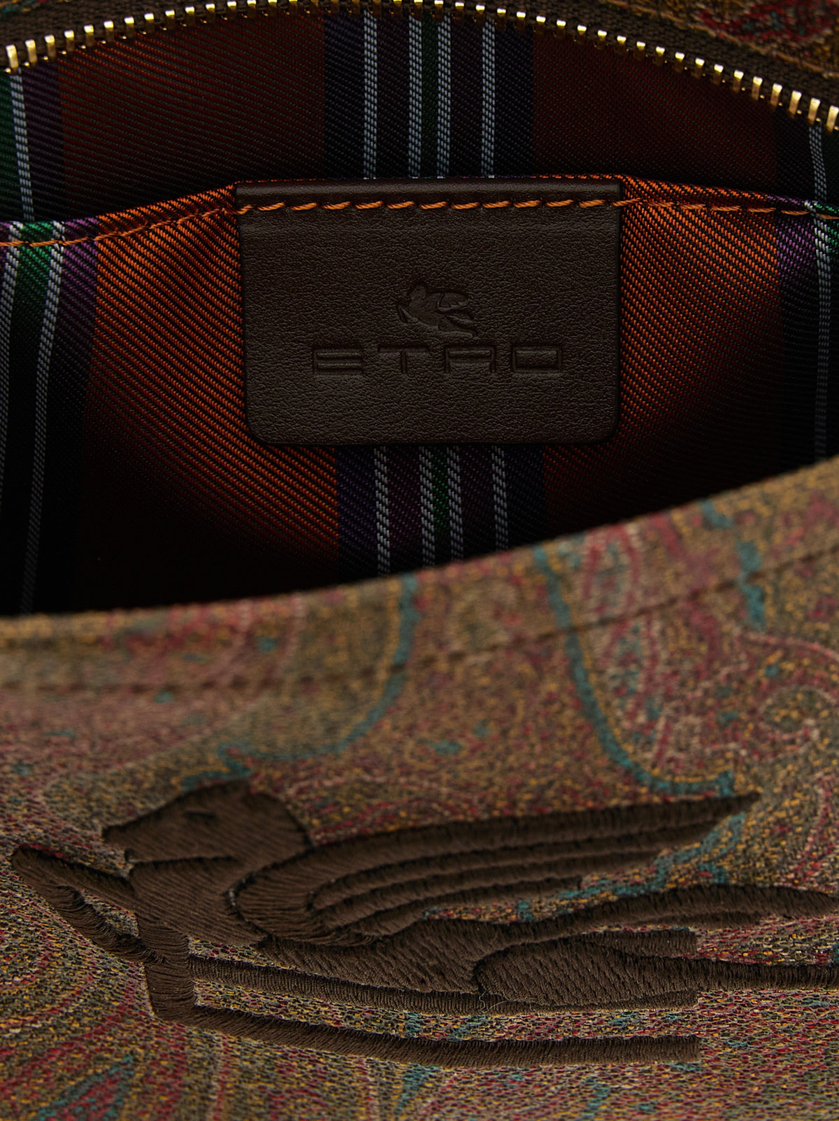 Etro Multicolor Cotton Clutch Bag - Exquisite Luxury Accessory