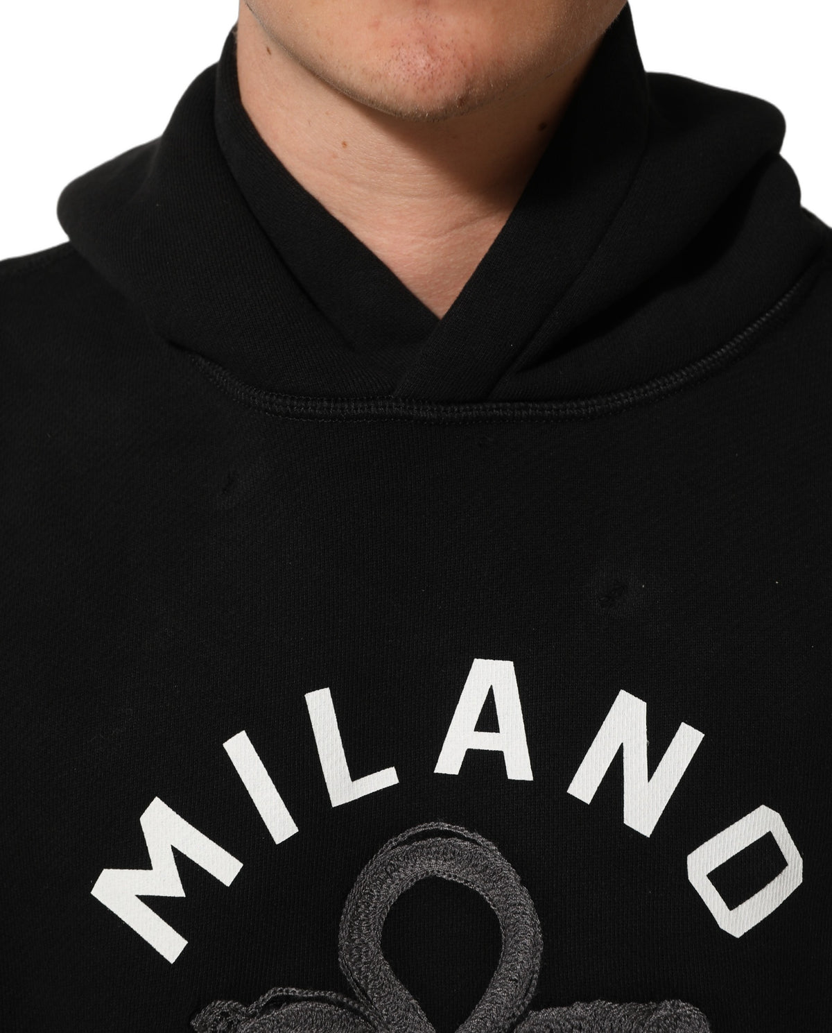 Dolce & Gabbana Milano1984 Print Hoodie Sweater - Timeless Luxury
