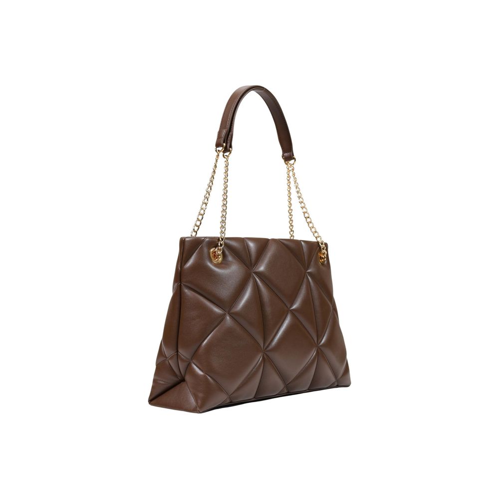 Love Moschino Brown Polyethylene Handbag - Iconic Luxury Accessory