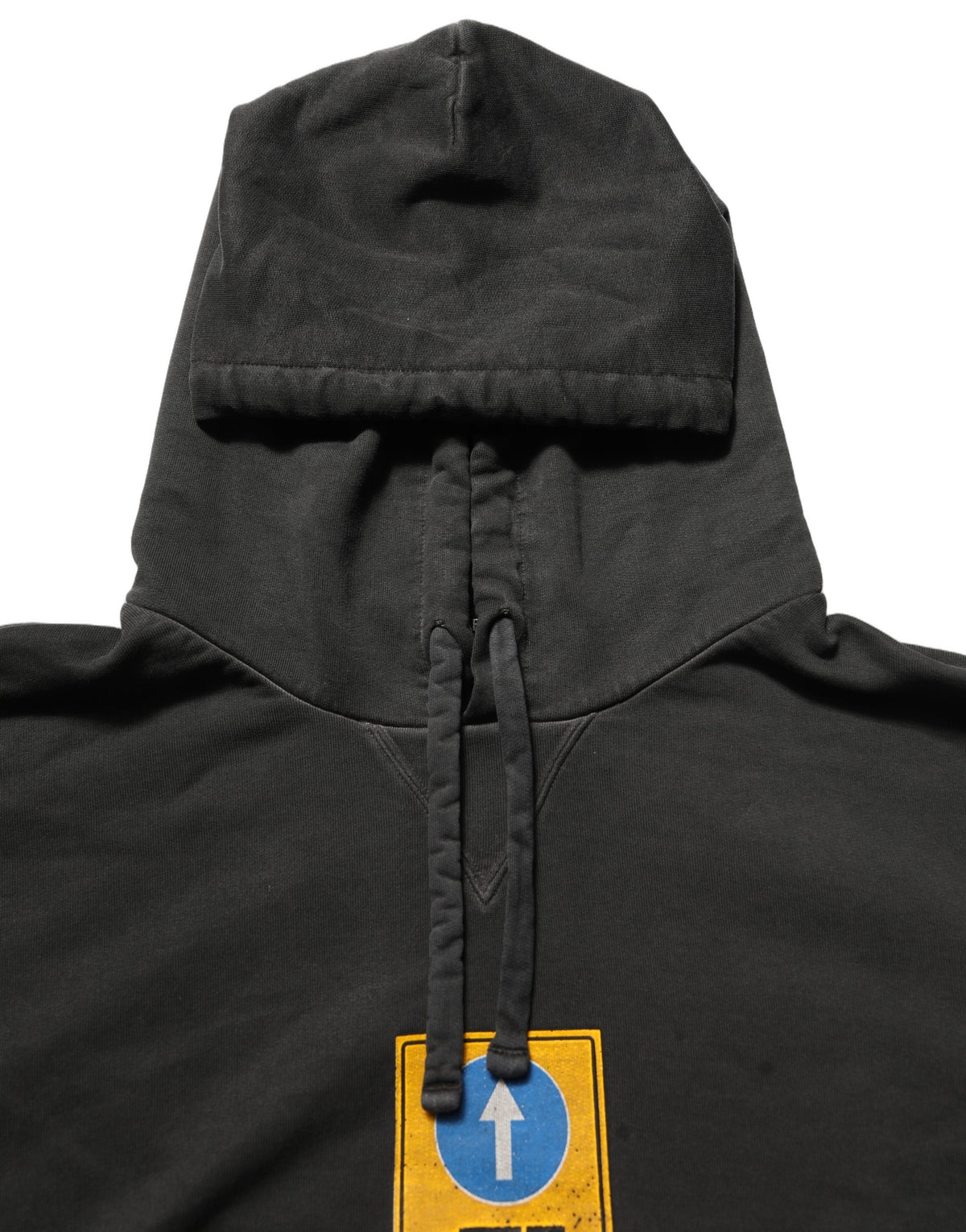 Indulge in the exquisite Dolce & Gabbana Black Cotton Logo Hooded Oversize Sweater, a luxurious statement piece crafted in Italy, embodying elegance and timeless allure.