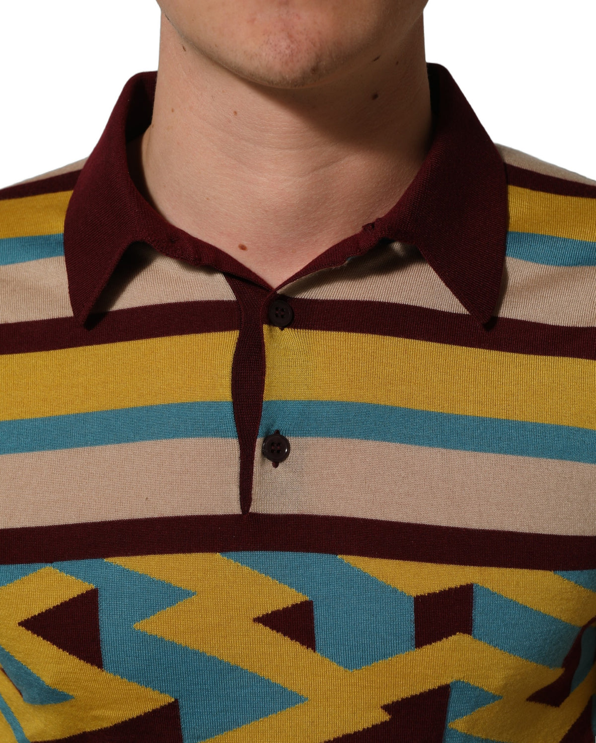 Dolce & Gabbana Multicolor Cashmere Pullover Sweater Luxury