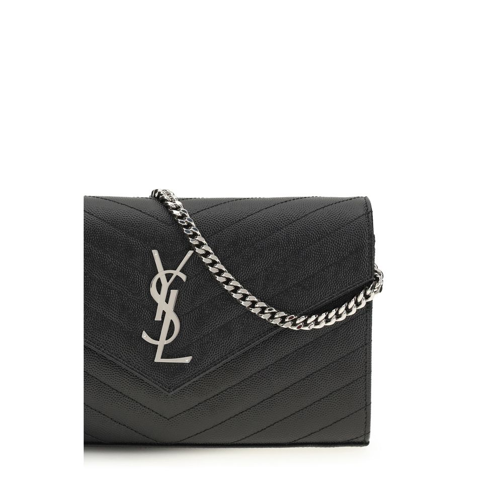 Discover the Saint Laurent Black Calf Leather Bos Taurus Wallet, a masterpiece of luxury craftsmanship, designed for those who appreciate elegance and sophistication.