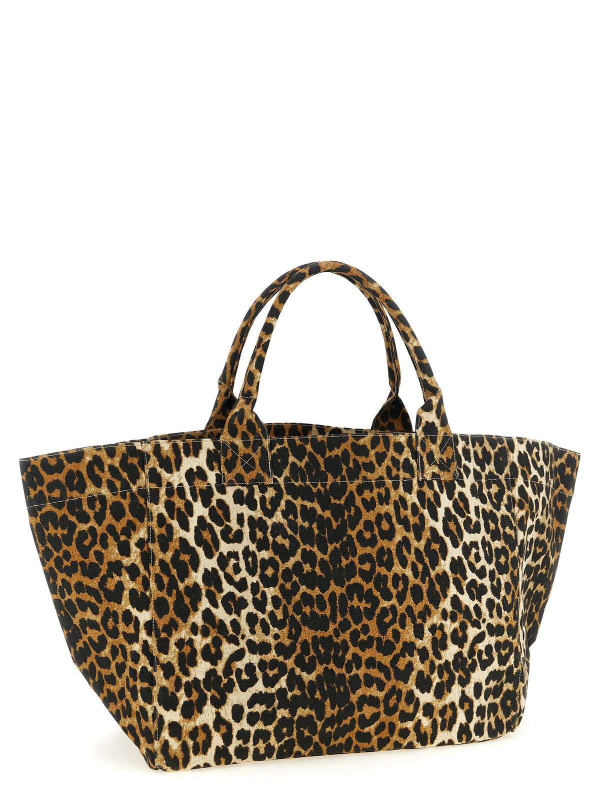 Ganni Leopard Print Tote Bag - Eco-Chic Luxury Fashion