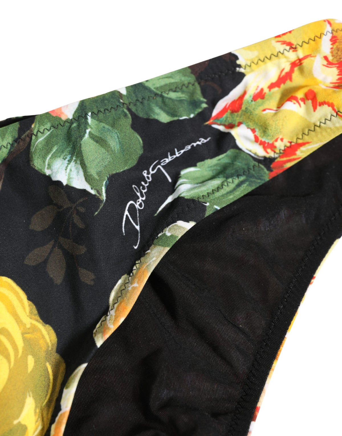 Dolce & Gabbana Floral Print Bikini Bottom - Exquisite Luxury