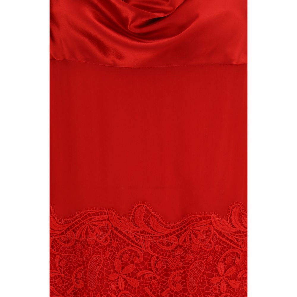 Ferragamo Multicolor Silk Cocktail Dress - Timeless Luxury Redefined