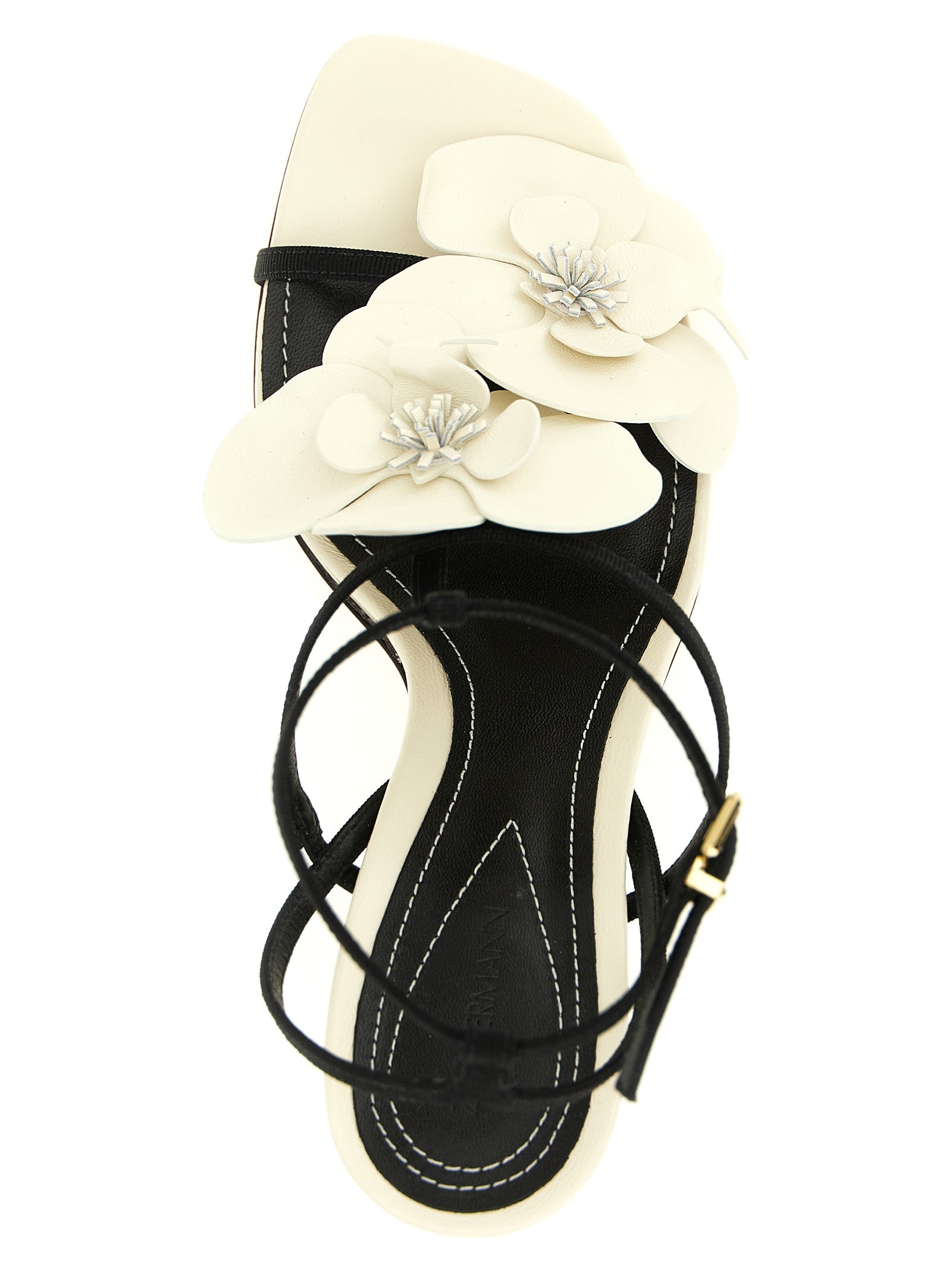 Zimmermann Bicolor Viscose Stiletto Heel Sandals