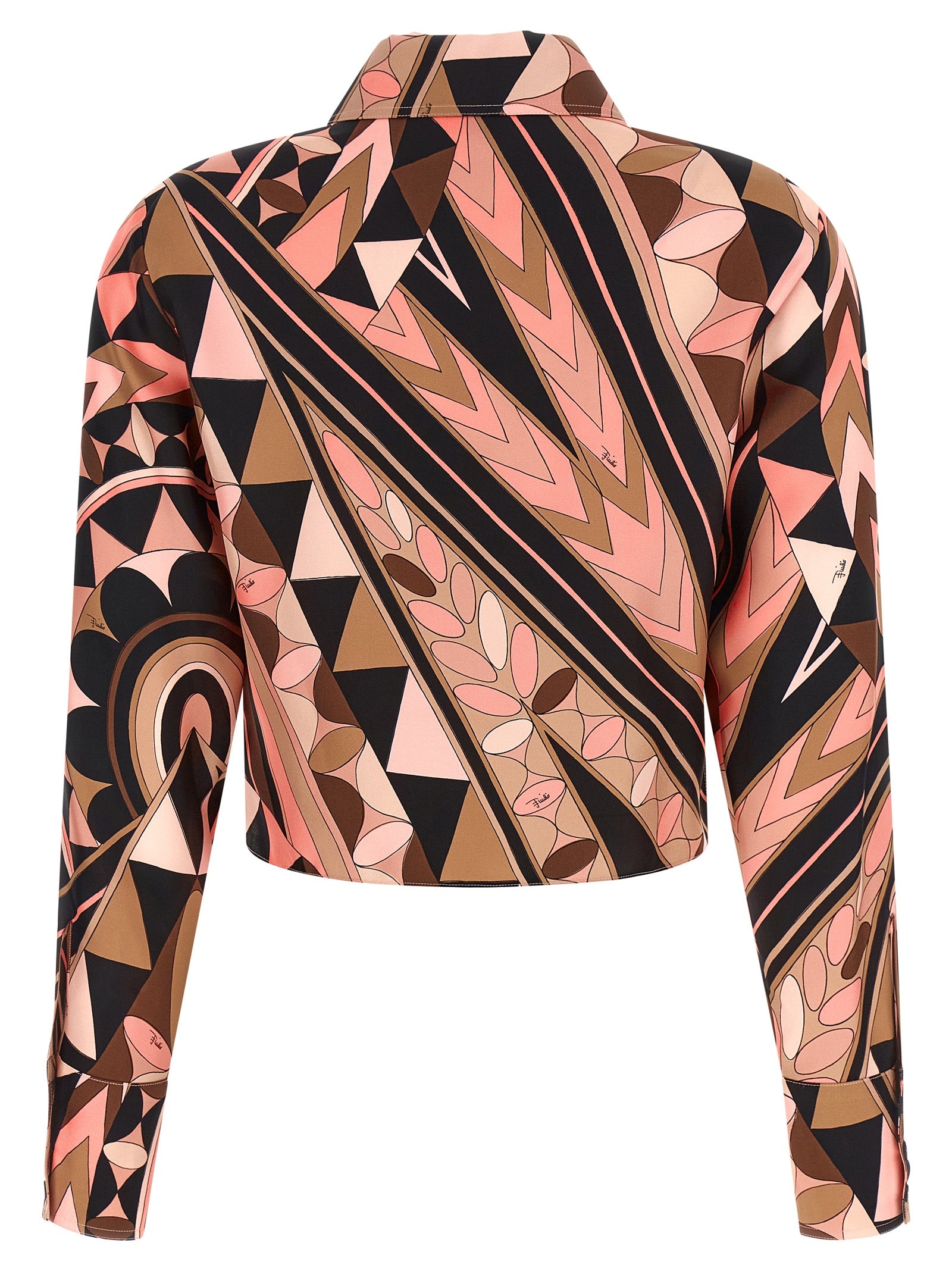 Emilio Pucci Multicolor Silk Blouse