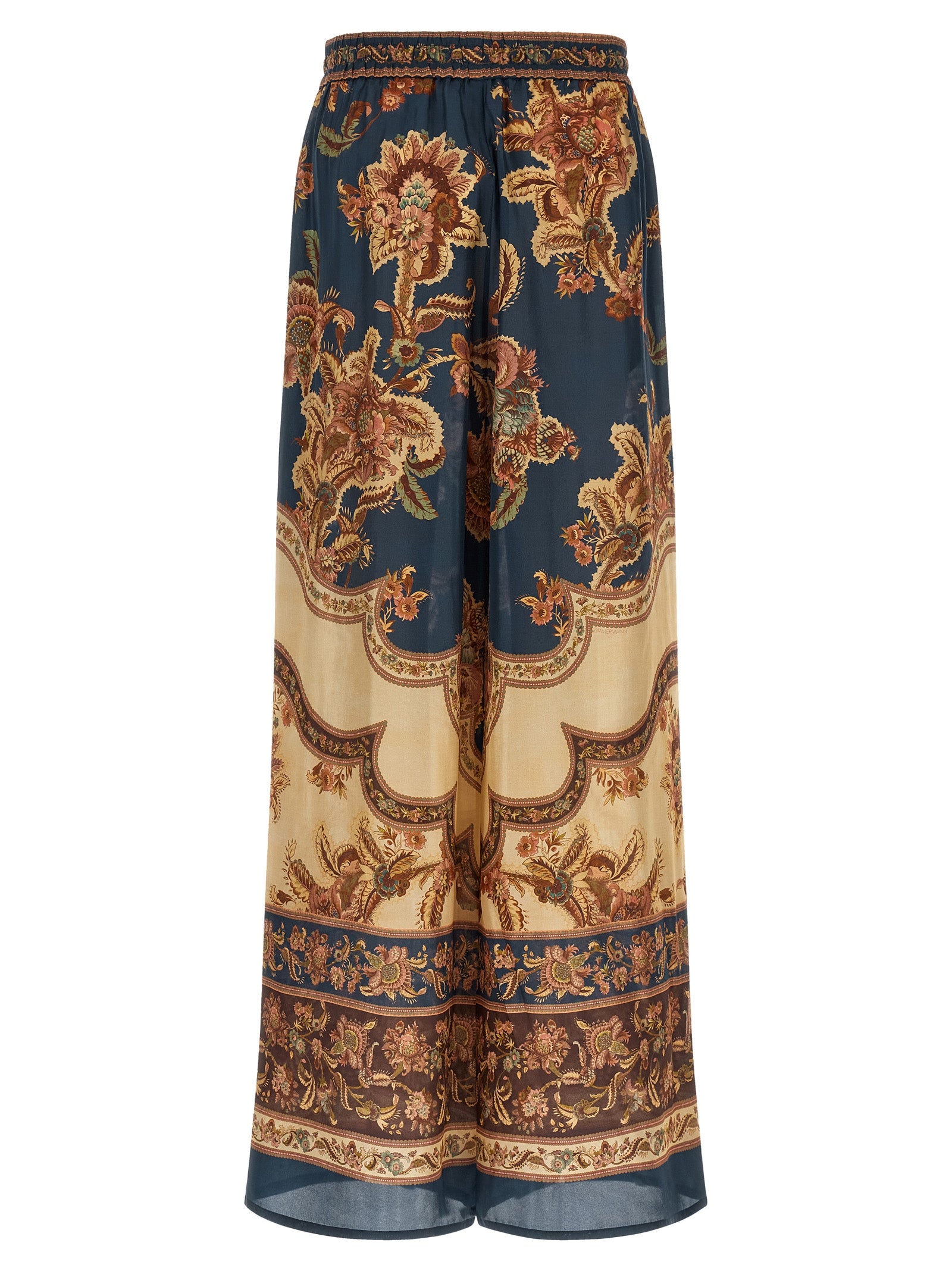Zimmermann Multicolor Silk Casual Pants