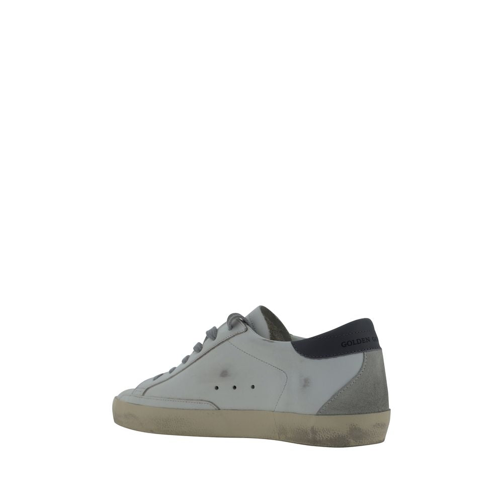 Golden Goose White Goatskin Sneakers - Elevate Your Elegance