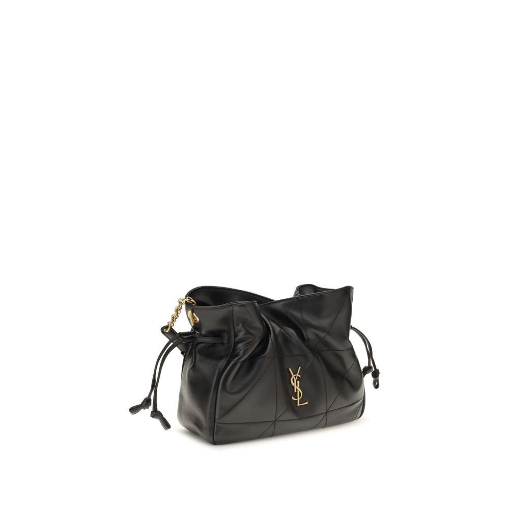 Discover the Saint Laurent Black Lamb Ovis Aries Aries Shoulder Bag, a masterpiece of luxury and craftsmanship, perfect for elevating any sophisticated ensemble.