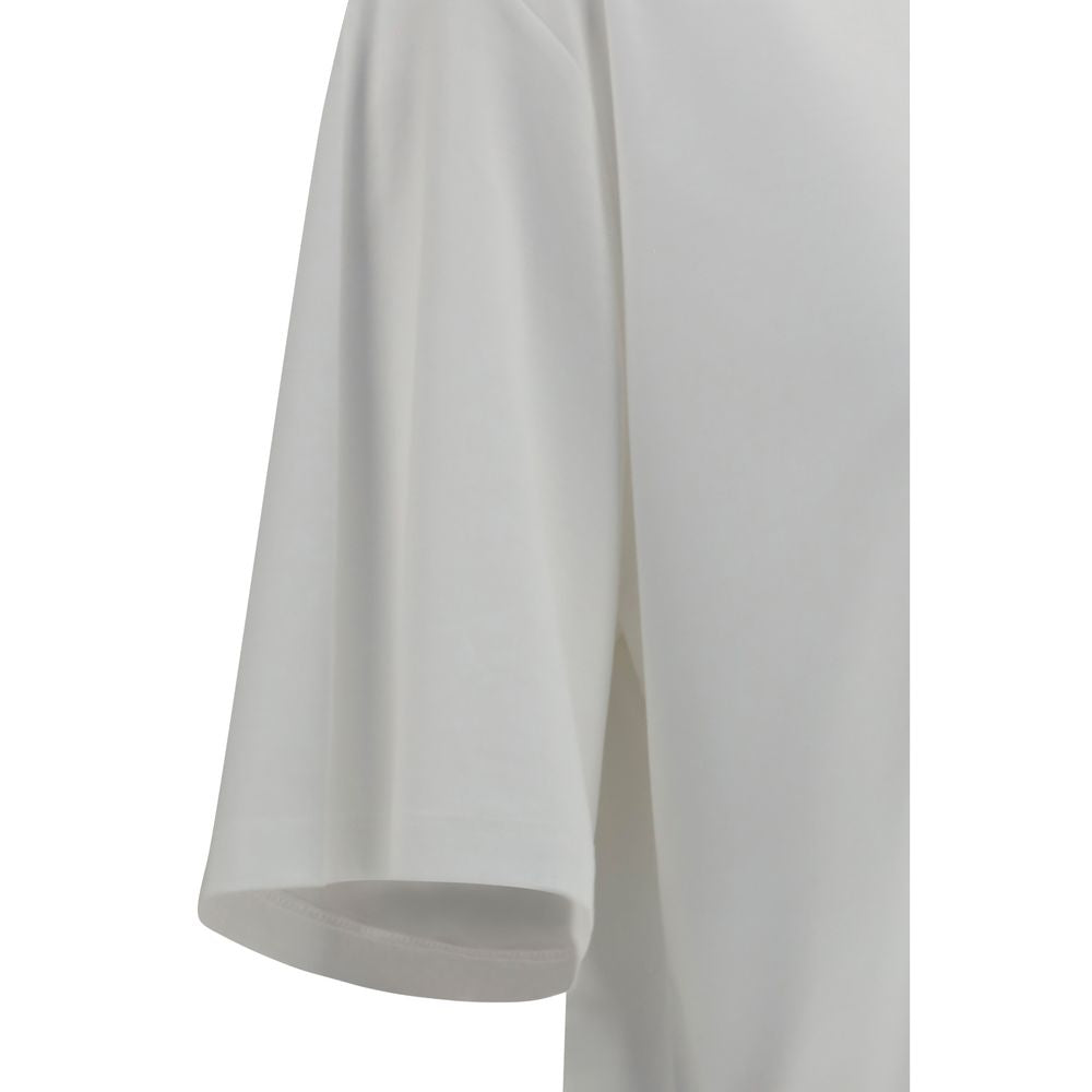 Róhe White Cotton T-Shirt - Luxurious Oversized Elegance