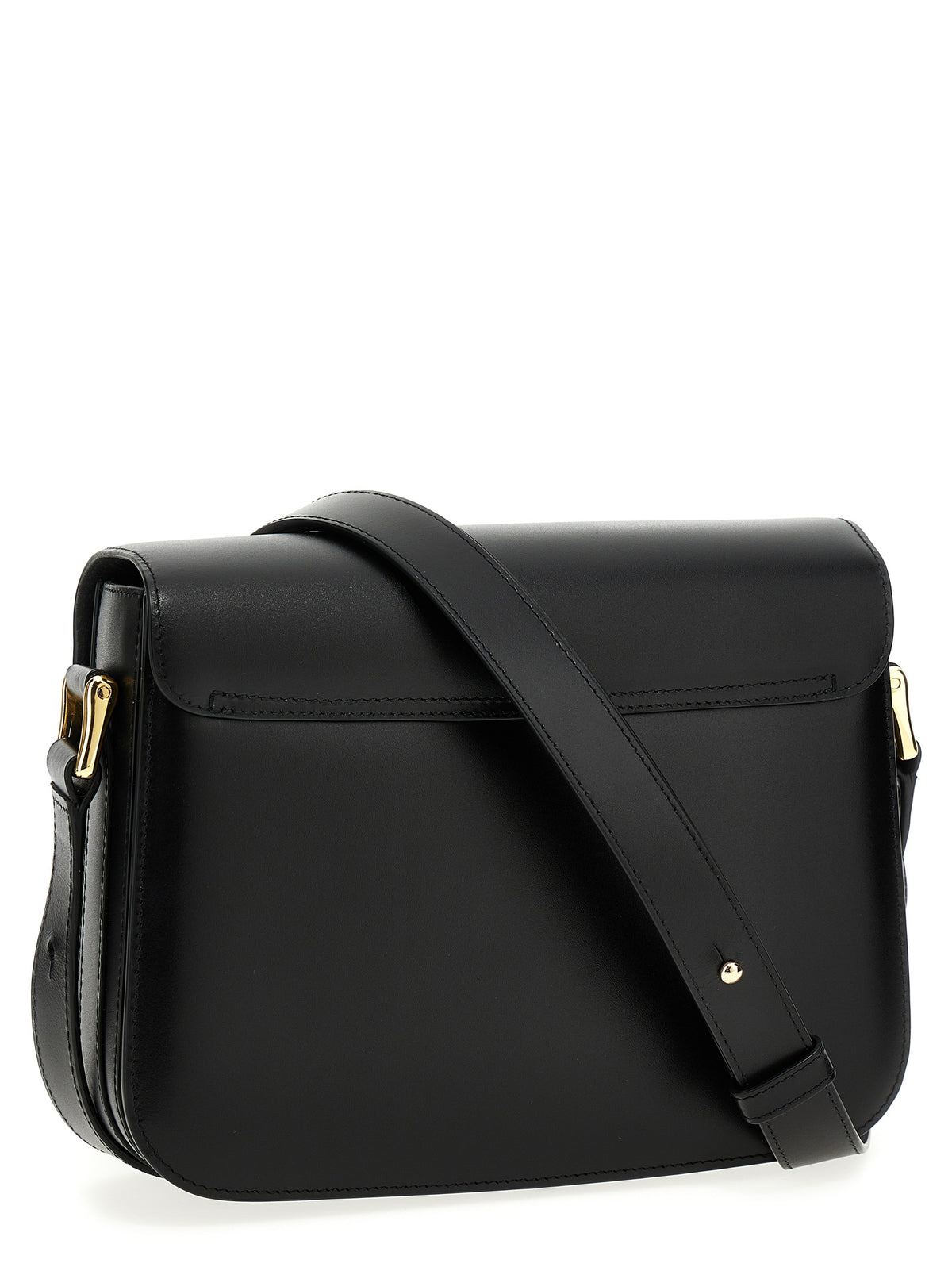 A.P.C. Black Cowhide Crossbody Bag - Timeless Luxury Accessory