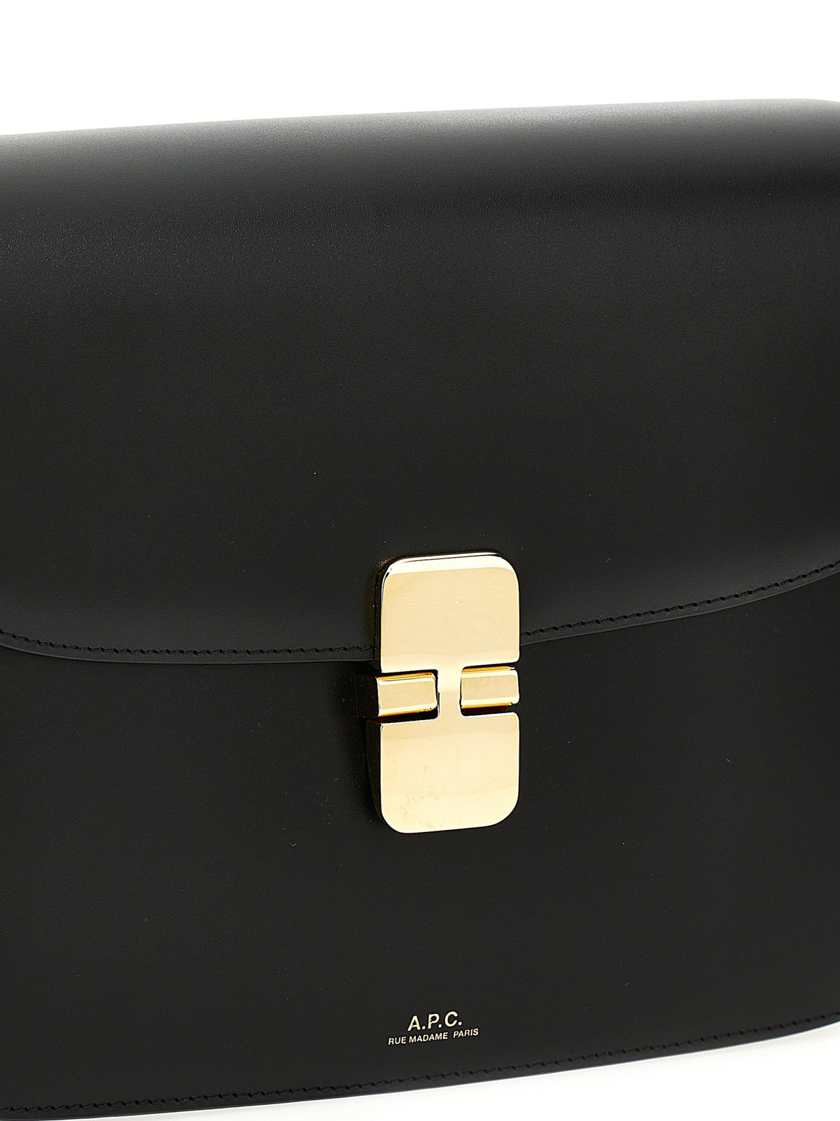 A.P.C. Black Cowhide Crossbody Bag - Timeless Luxury Accessory