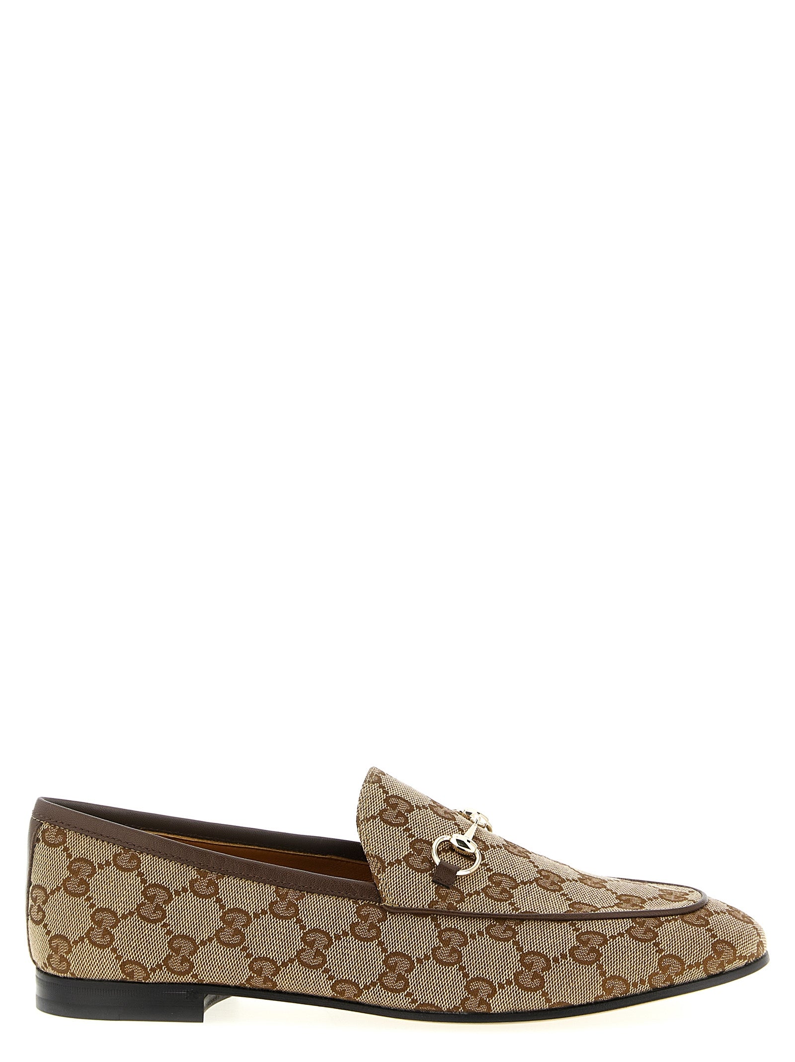 Gucci Beige Slip-On Loafers - Luxury Footwear Redefined