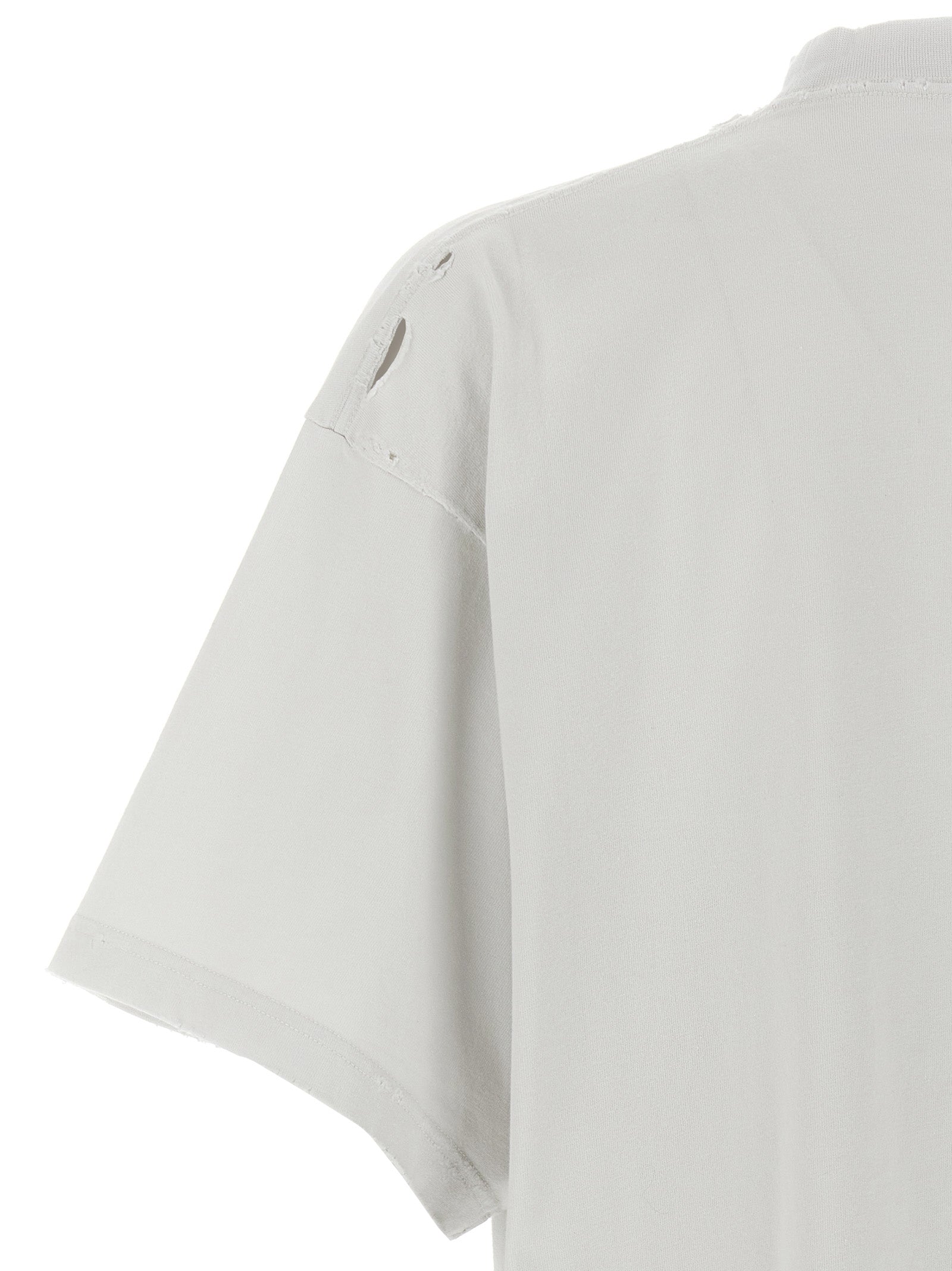 Balenciaga White Cotton T-Shirt - Effortless Luxury Statement Piece