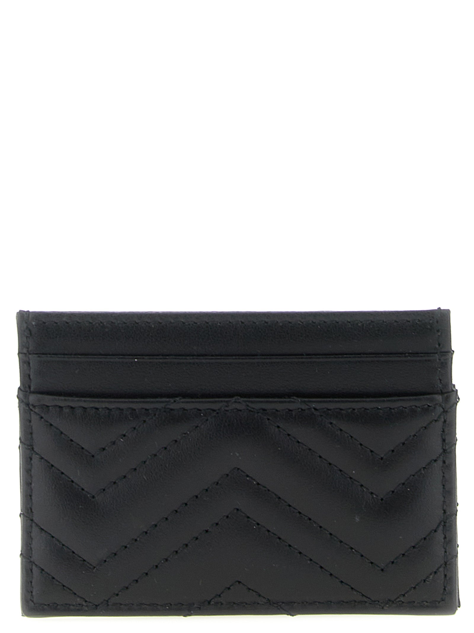 Gucci Black Calfskin Cardholder - Timeless Luxury Accessory
