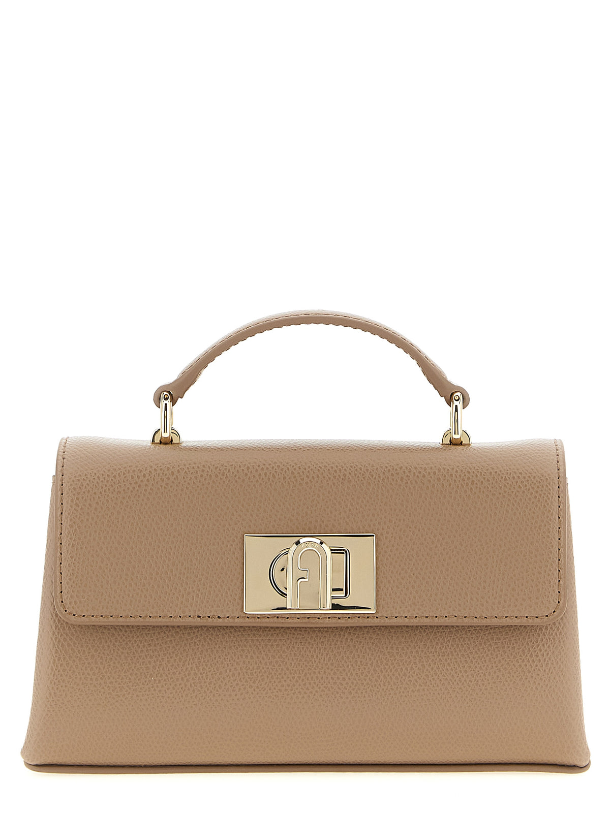 Furla Beige Calfskin Crossbody Bag - Timeless Elegance in Luxury
