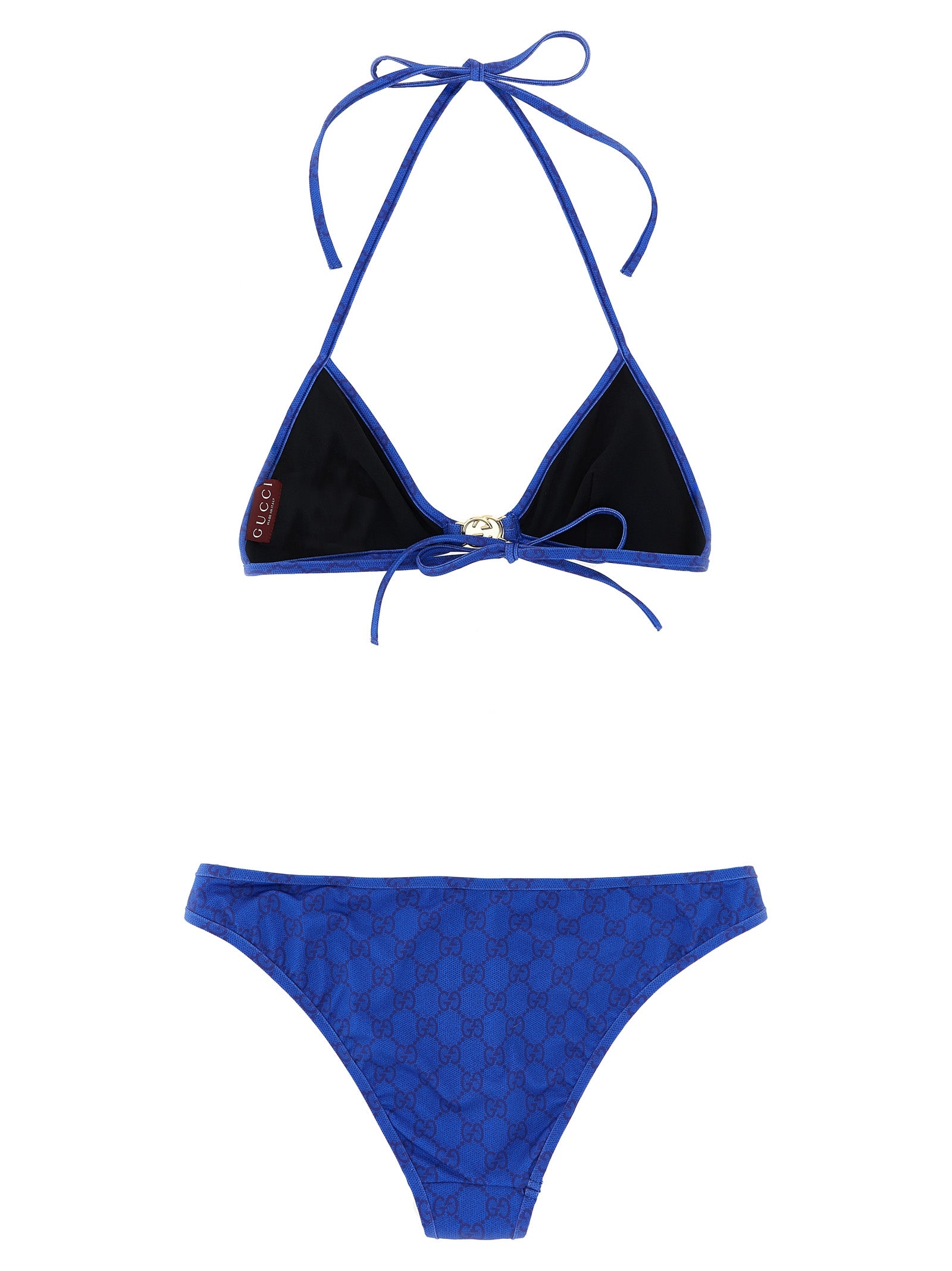 Gucci Blue Fabric Bikini