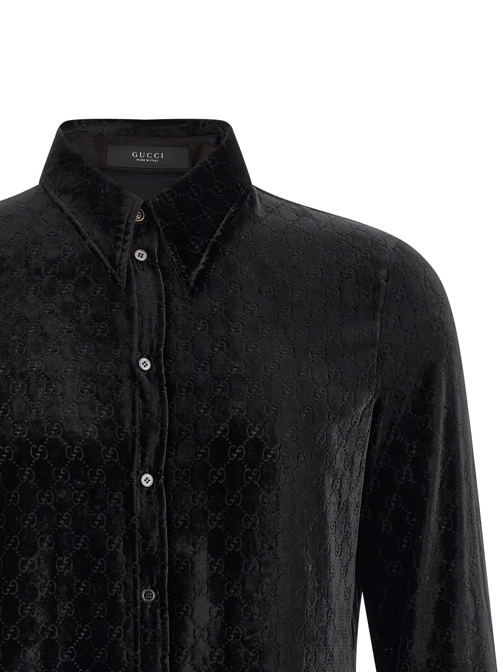 Gucci Black Viscose Blouse