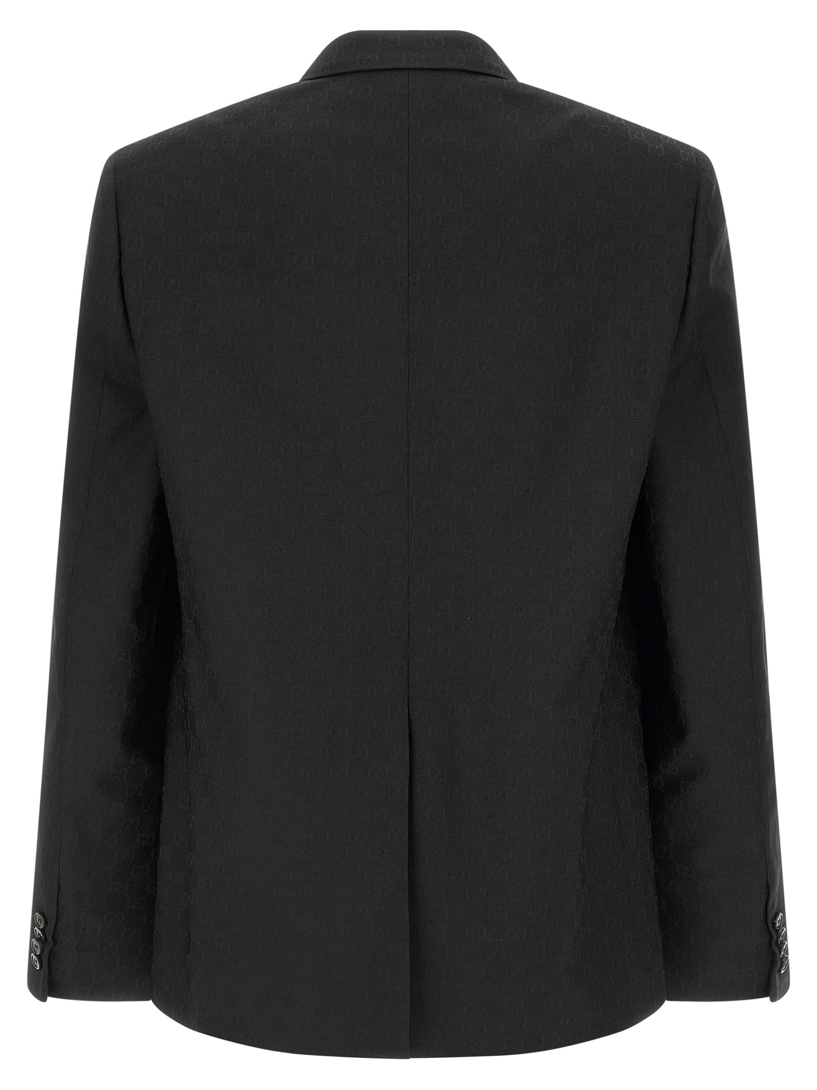 Gucci Black Polyester Blazer