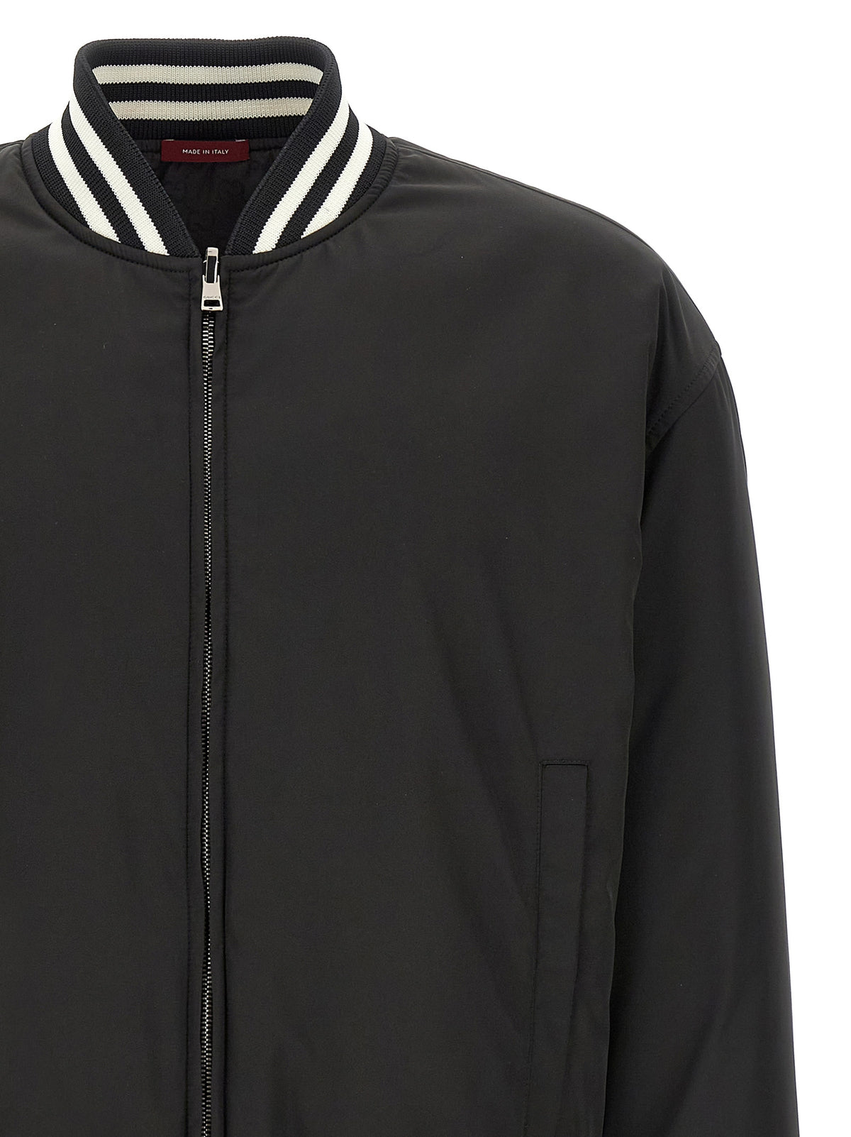 Gucci Bicolor Polyester Bomber - Luxury Reversible Statement Piece