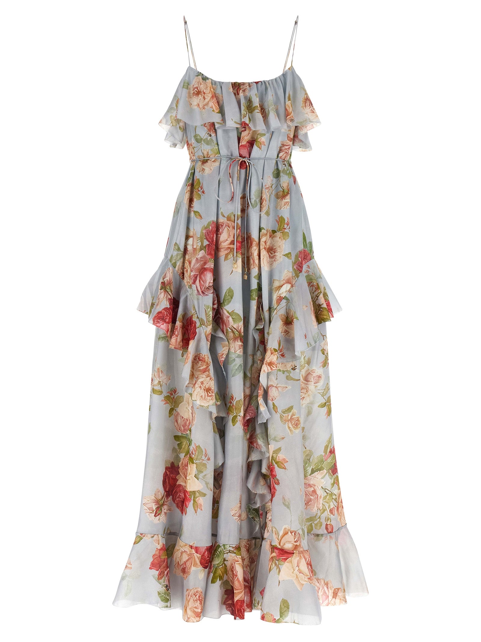 Zimmermann Multicolor Silk Long Dress - Timeless Elegance Redefined