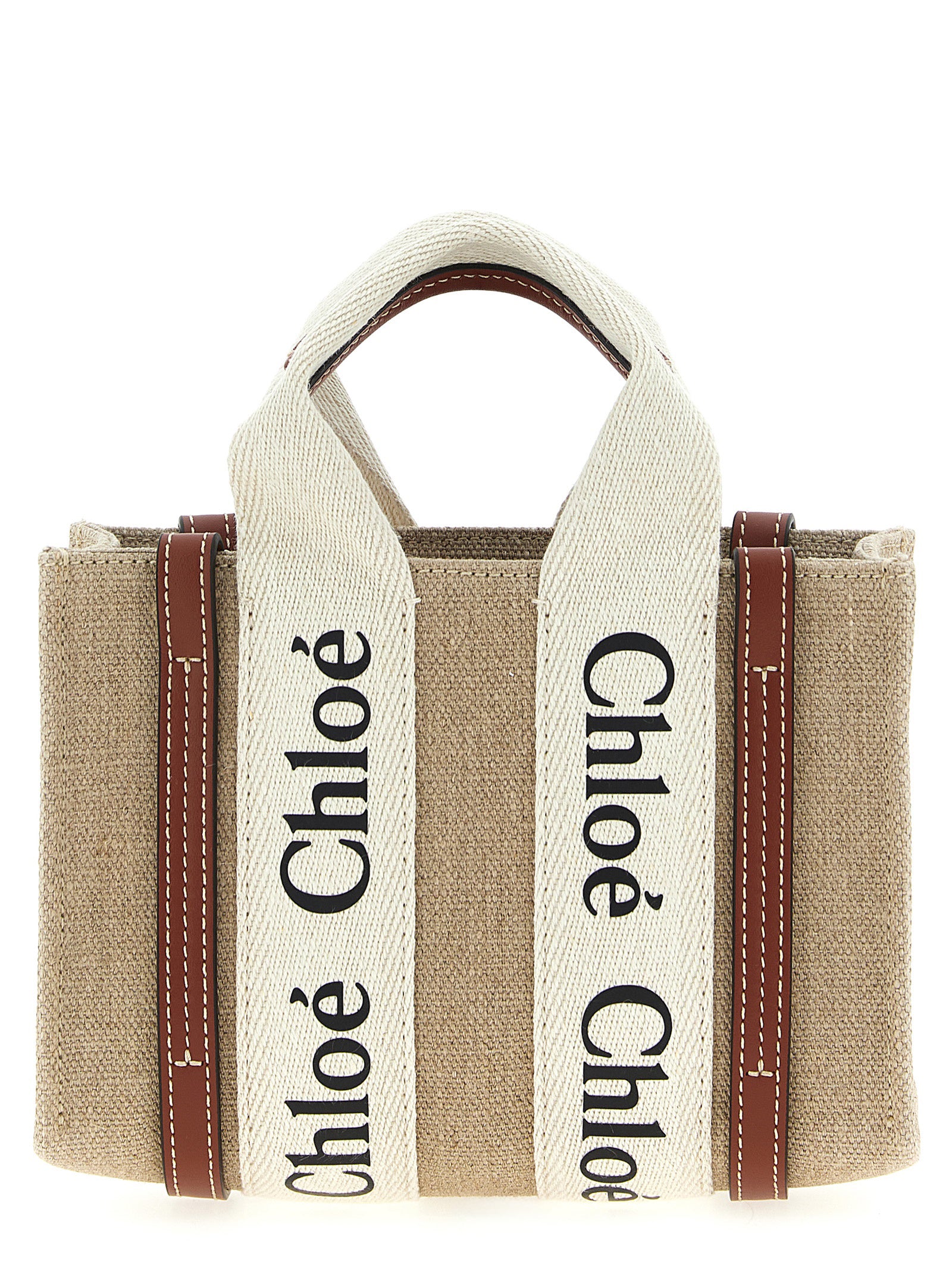 Chloé Woody Mini Calfskin Handbag - Timeless Elegance Redefined