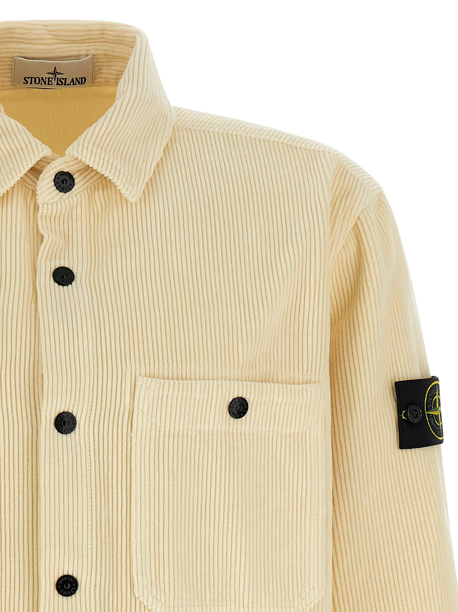 Stone Island Beige Cotton Blouse