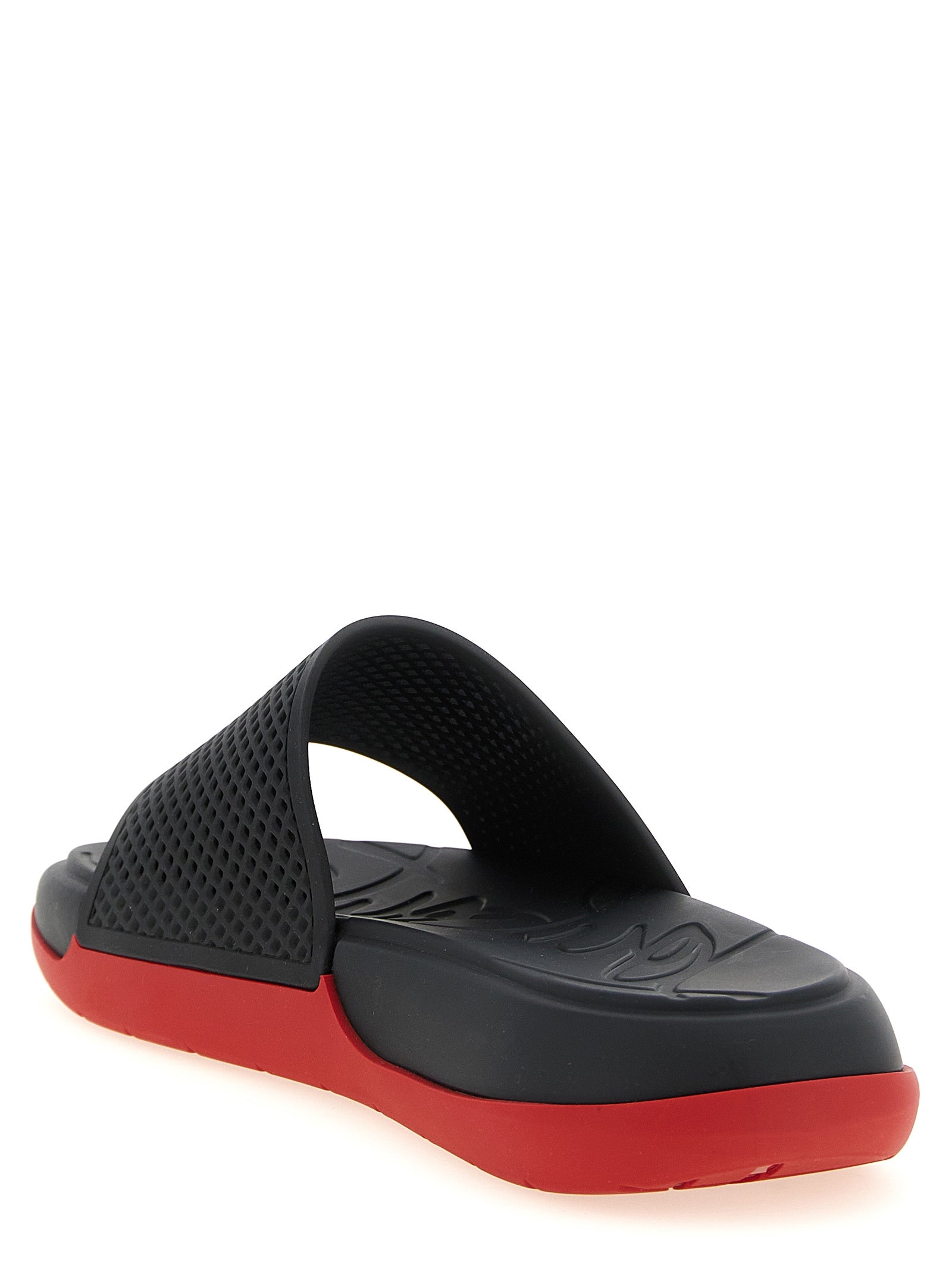 Christian Louboutin Black Polyethylene Slides - Effortless Luxury Mules