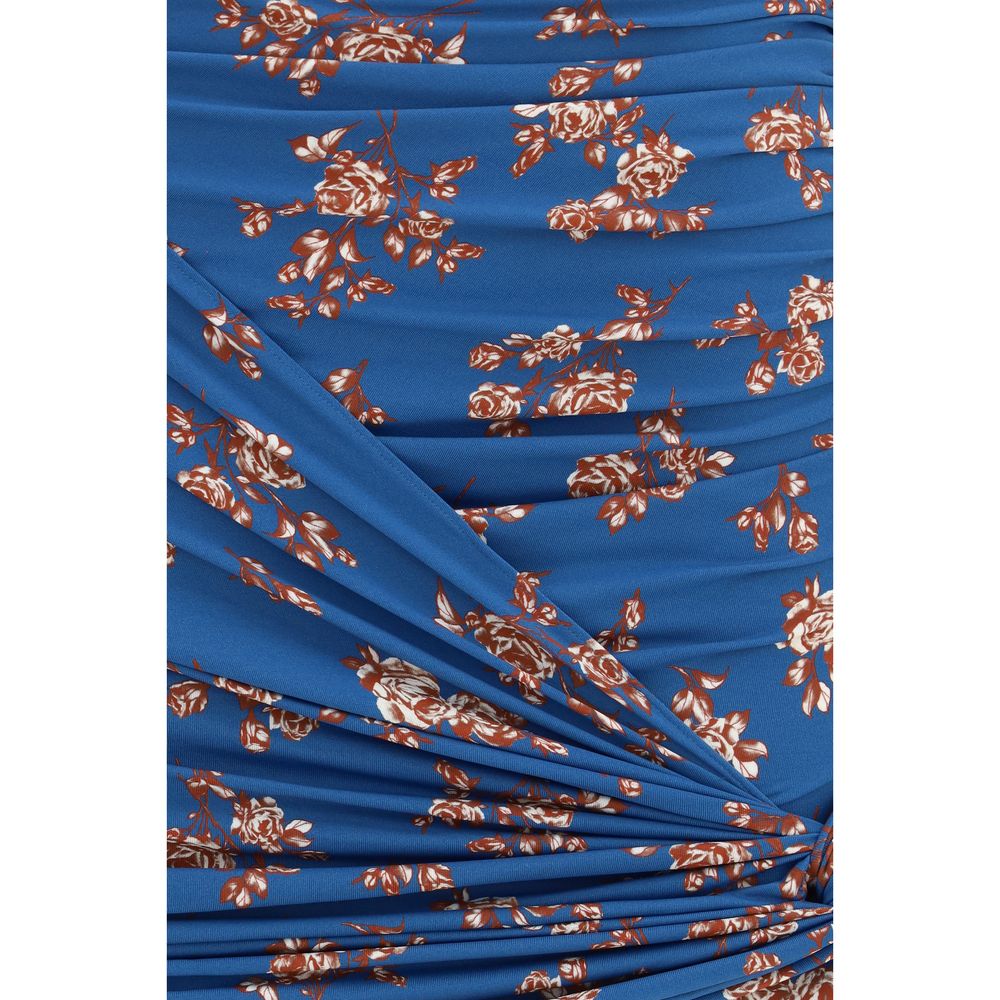Magda Butrym Blue Polyamide Mini Skirt - Exquisite Elegance