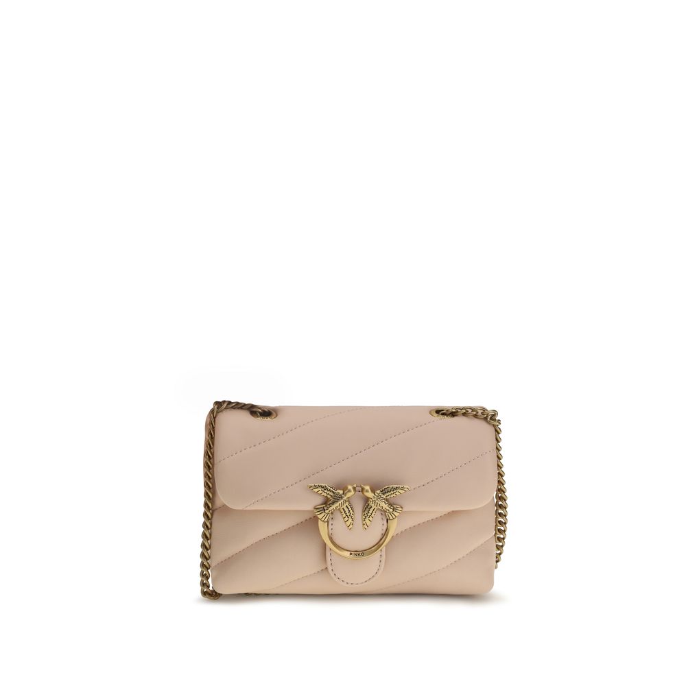 Indulge in the PINKO Multicolor Calf Leather Bos Taurus Shoulder Bag, a testament to exquisite craftsmanship and modern elegance, perfect for elevating any ensemble.