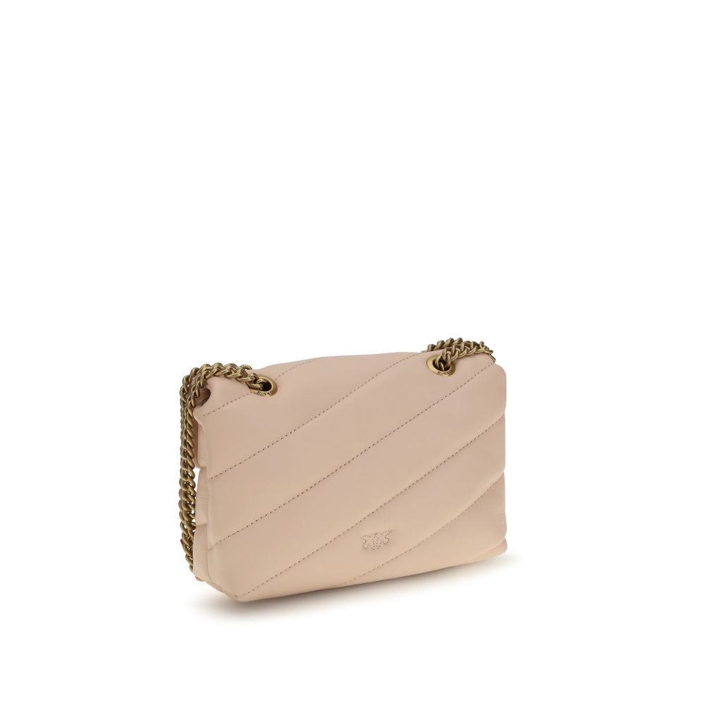 Indulge in the exquisite PINKO Multicolor Calf Leather Bos Taurus Shoulder Bag, a testament to luxurious craftsmanship and modern elegance, perfect for the discerning individual.
