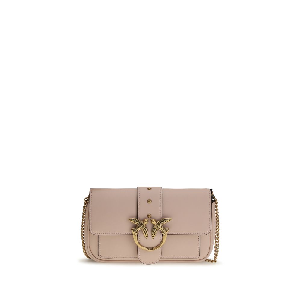 Discover the PINKO Multicolor Calf Leather Bos Taurus Shoulder Bag, a masterpiece of craftsmanship and elegance, perfect for those who embody sophistication and style.