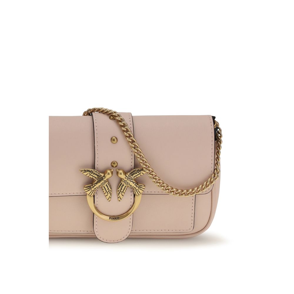 Discover the PINKO Multicolor Calf Leather Bos Taurus Shoulder Bag, a blend of exquisite craftsmanship and contemporary elegance, perfect for the discerning individual.