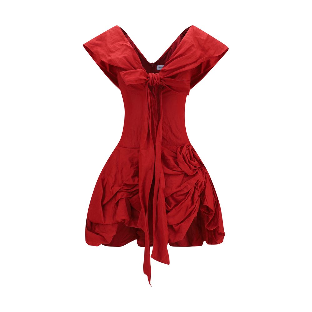 Magda Butrym Multicolor Cotton Cocktail Dress - Couture Elegance