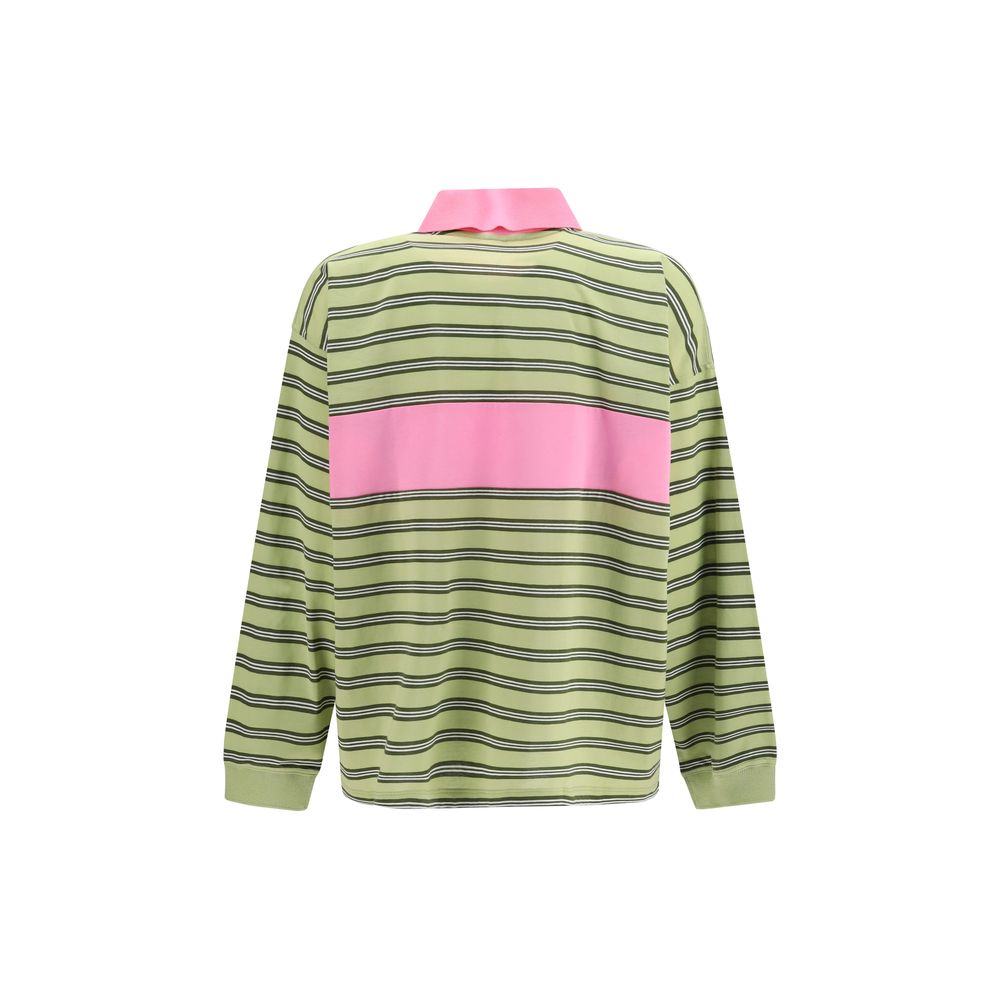Versace Multicolor Cotton Polo Shirt - Timeless Luxury Elegance
