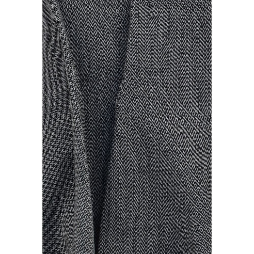 Magda Butrym Gray Wool Oves Aries Corset - Timeless Luxury Elegance