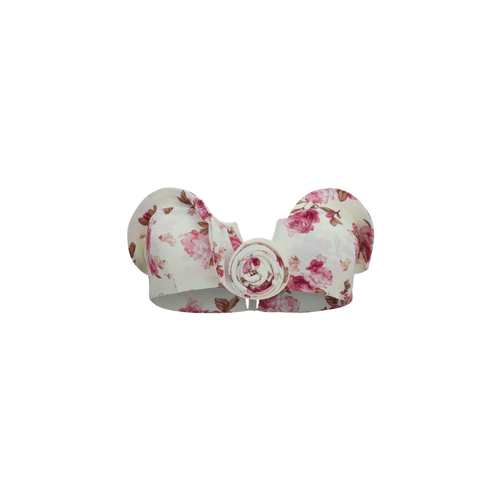 Magda Butrym Beige Polyamide Bikini - Sculptural Elegance for Summer