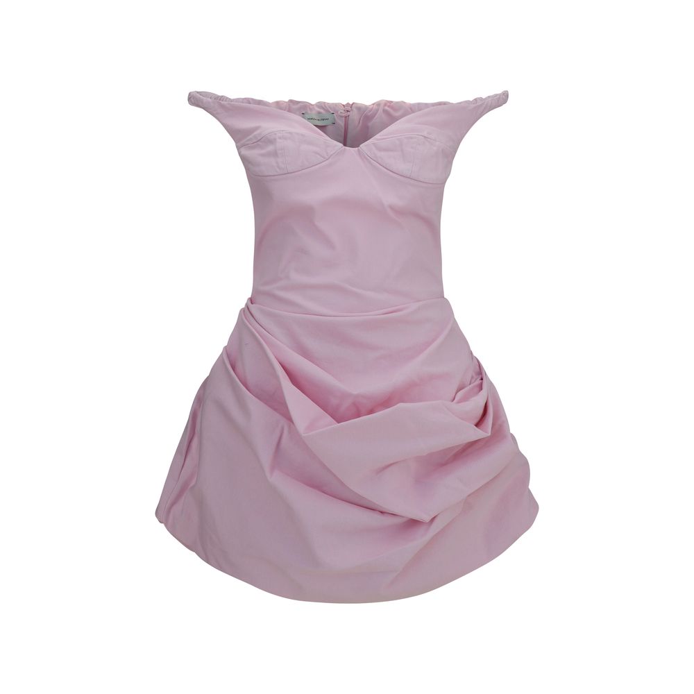 Experience the allure of the Magda Butrym Multicolor Cotton Casual Dress, a masterpiece of 100% cotton elegance, sculpting your silhouette with contemporary sophistication.