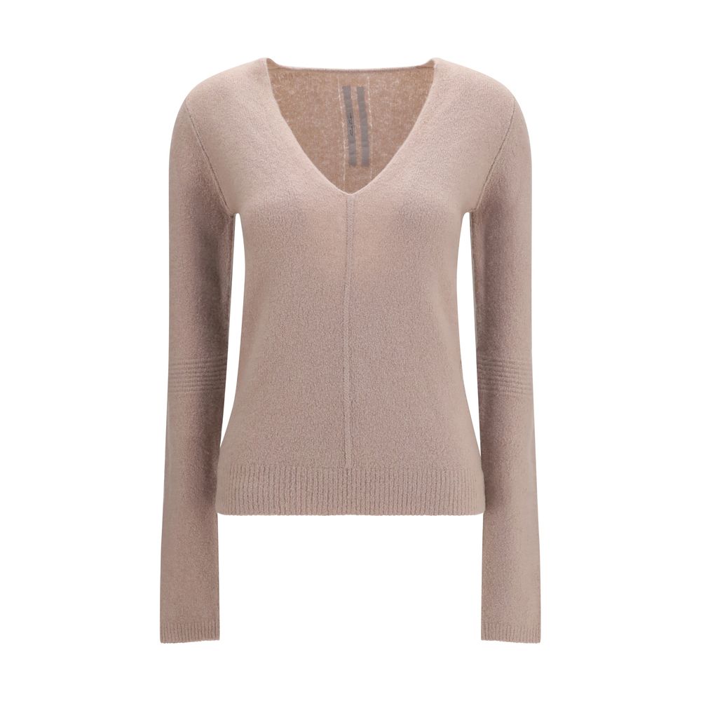 Indulge in the exquisite elegance of the Rick Owens Multicolor Cashmere Sweater, where luxurious craftsmanship meets timeless sophistication for the discerning individual.