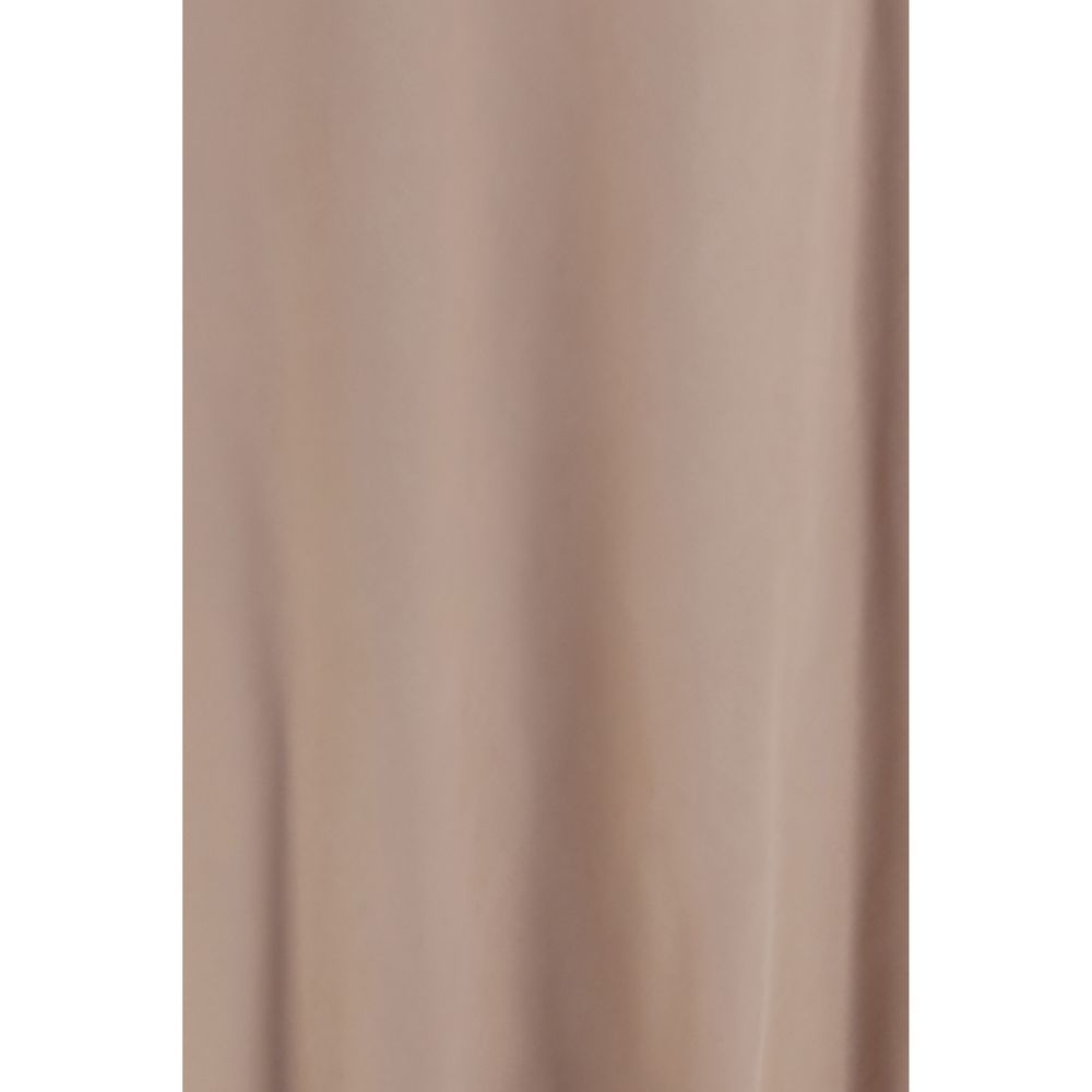 Fabiana Filippi Beige Lyocell Long Skirt - Timeless Luxury