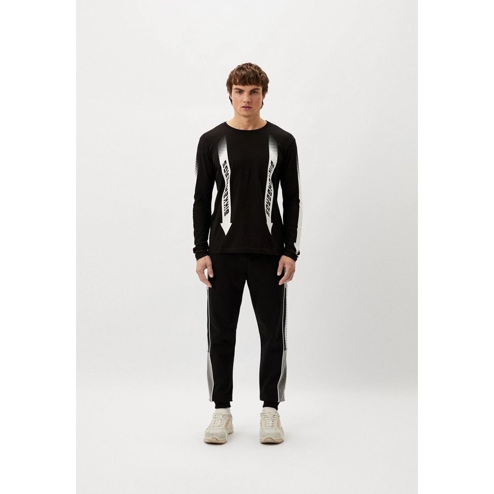 Bikkembergs Black Cotton Sportswear