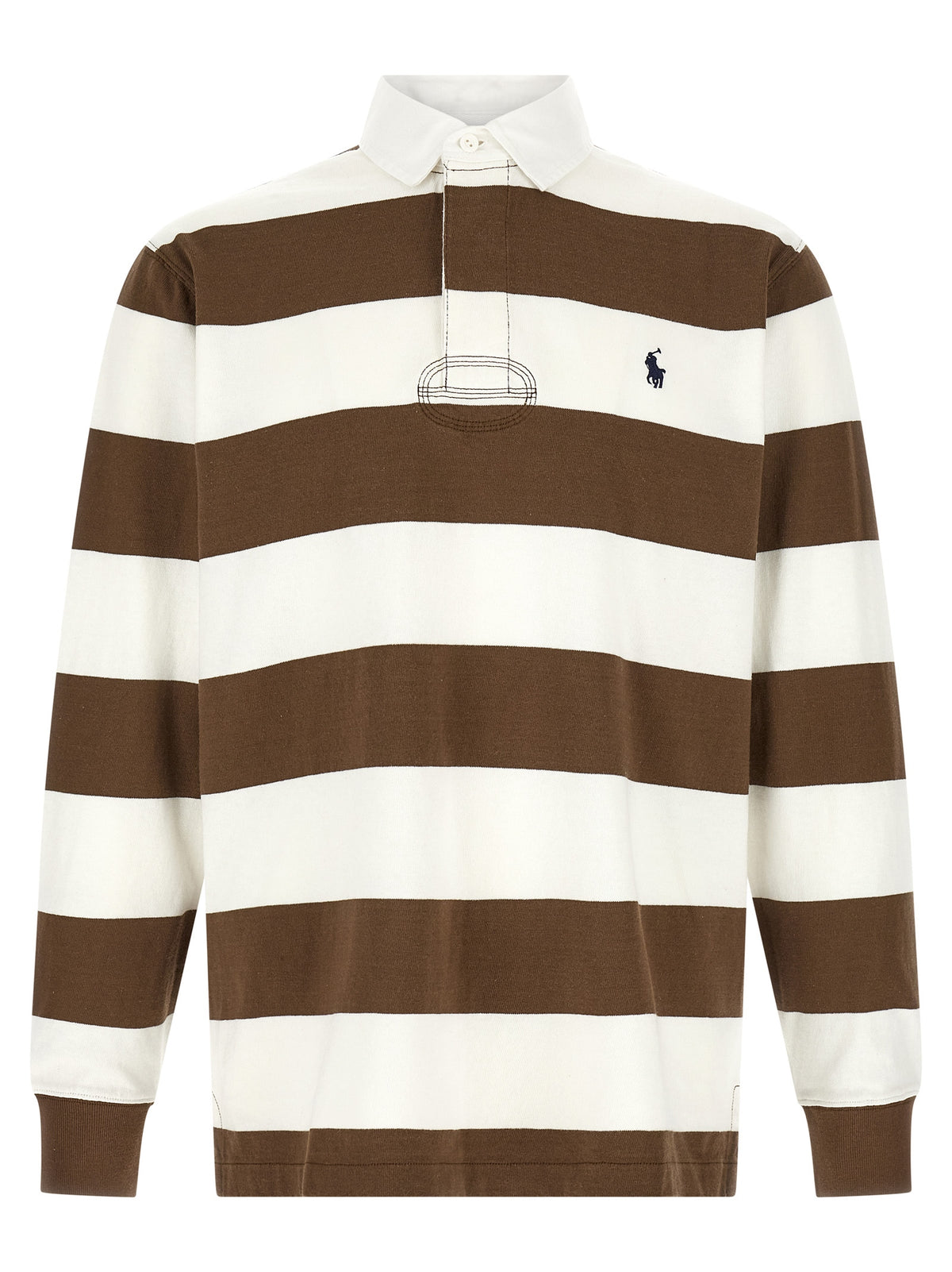 Polo Ralph Lauren Brown Cotton Polo Shirt - Timeless Luxury