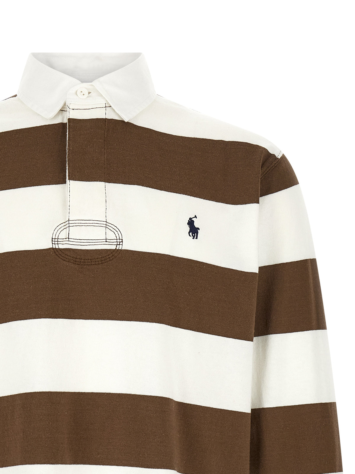 Polo Ralph Lauren Brown Cotton Polo Shirt - Timeless Luxury