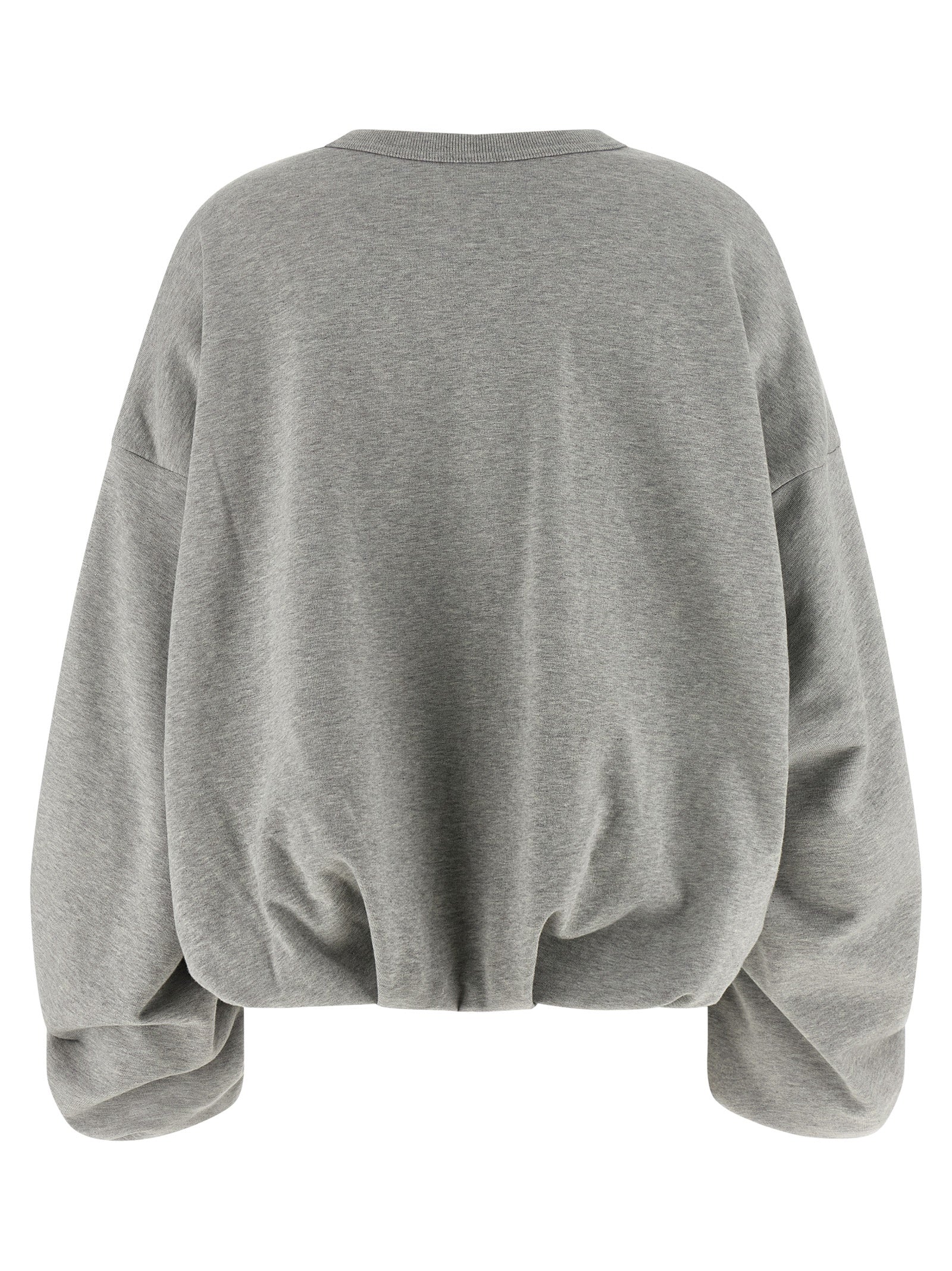 Dries Van Noten Gray Cotton Sweatshirt