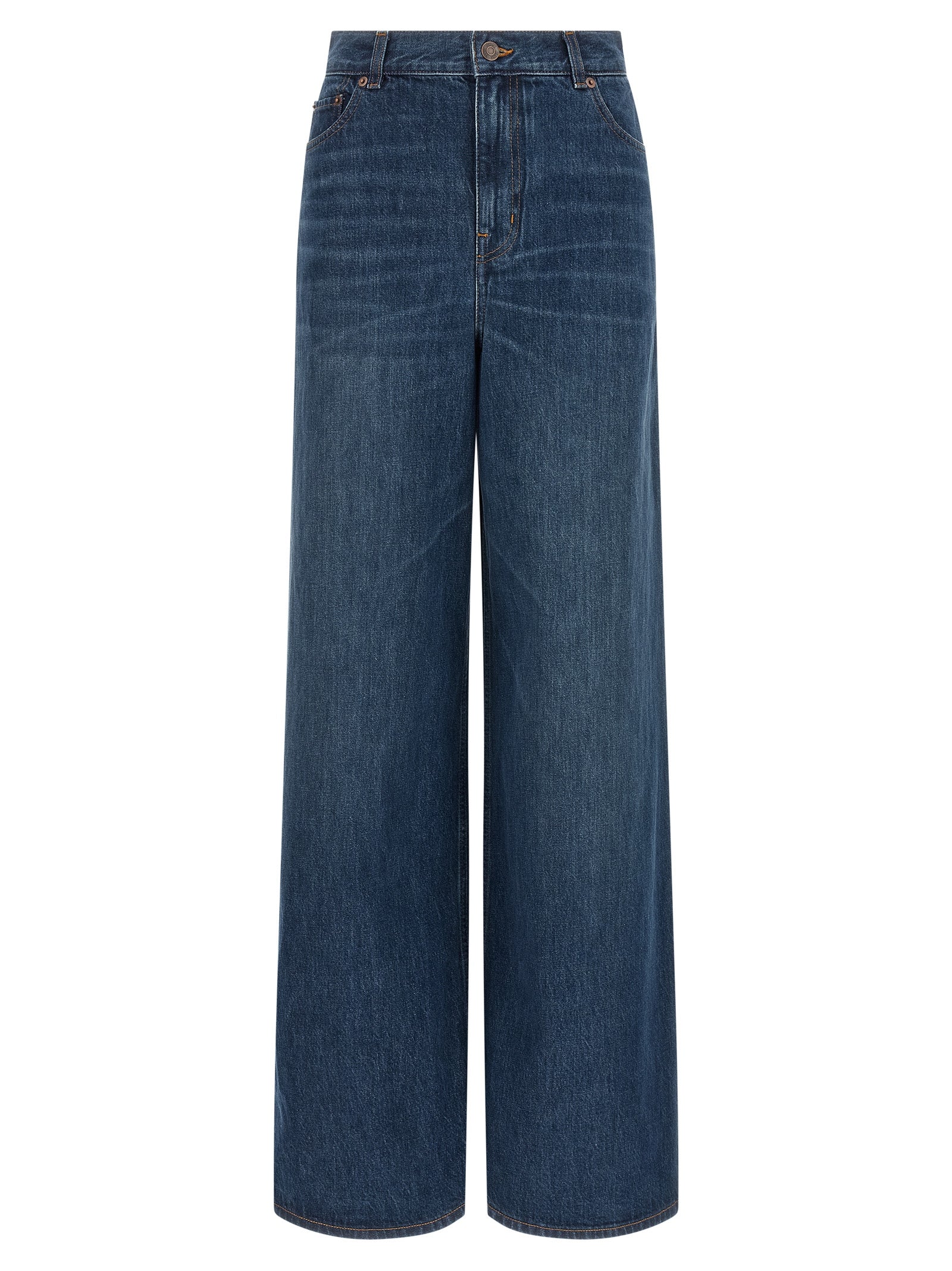 Chloé Blue Cotton Jeans Denim - Timeless Luxury for the Discerning