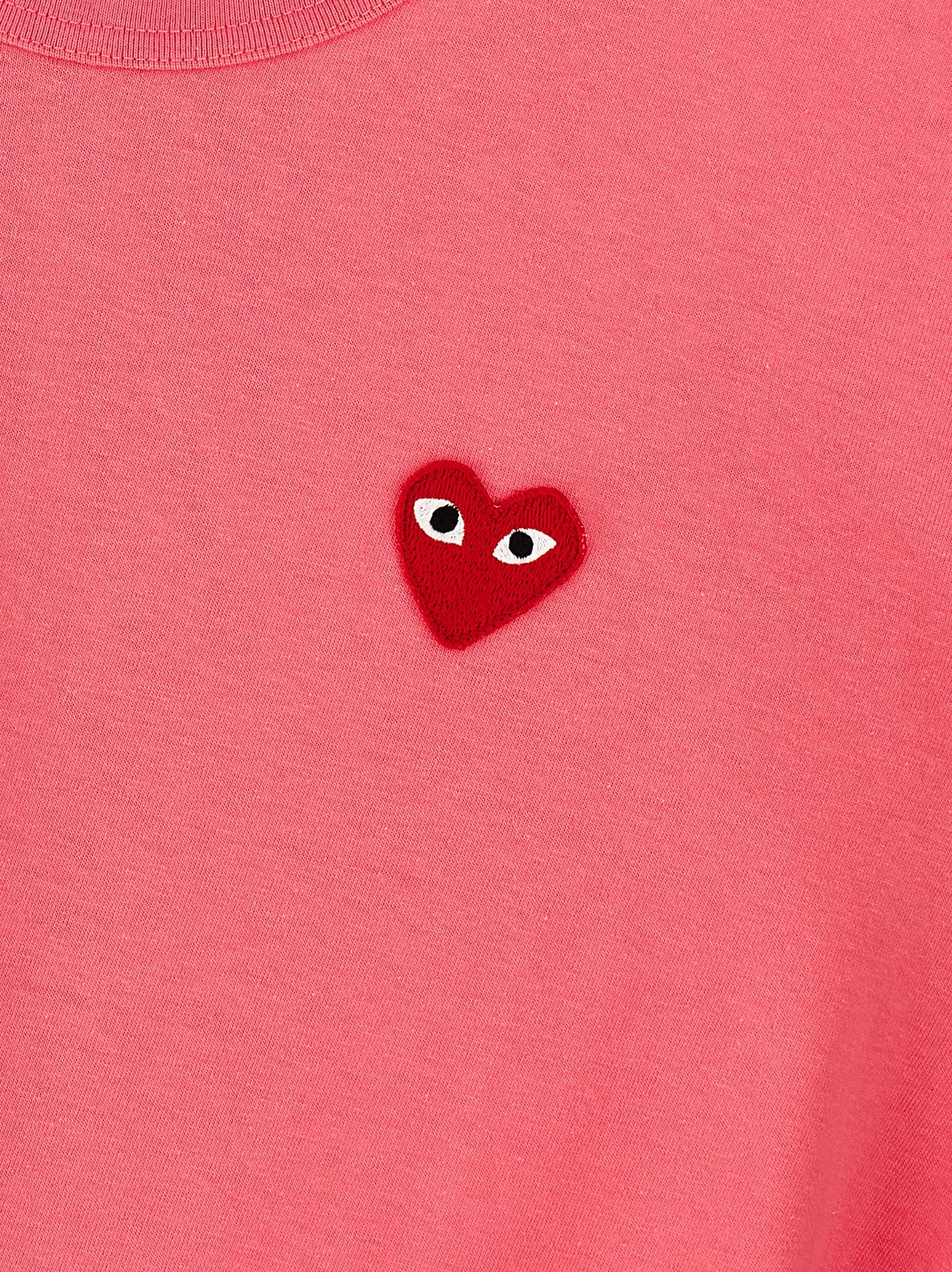 Comme Des Garçons Play Multicolor Cotton T-Shirt