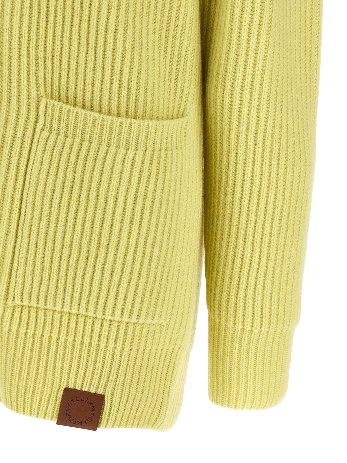 Stella McCartney Bicolor Virgin Wool Cardigan - Luxurious Elegance
