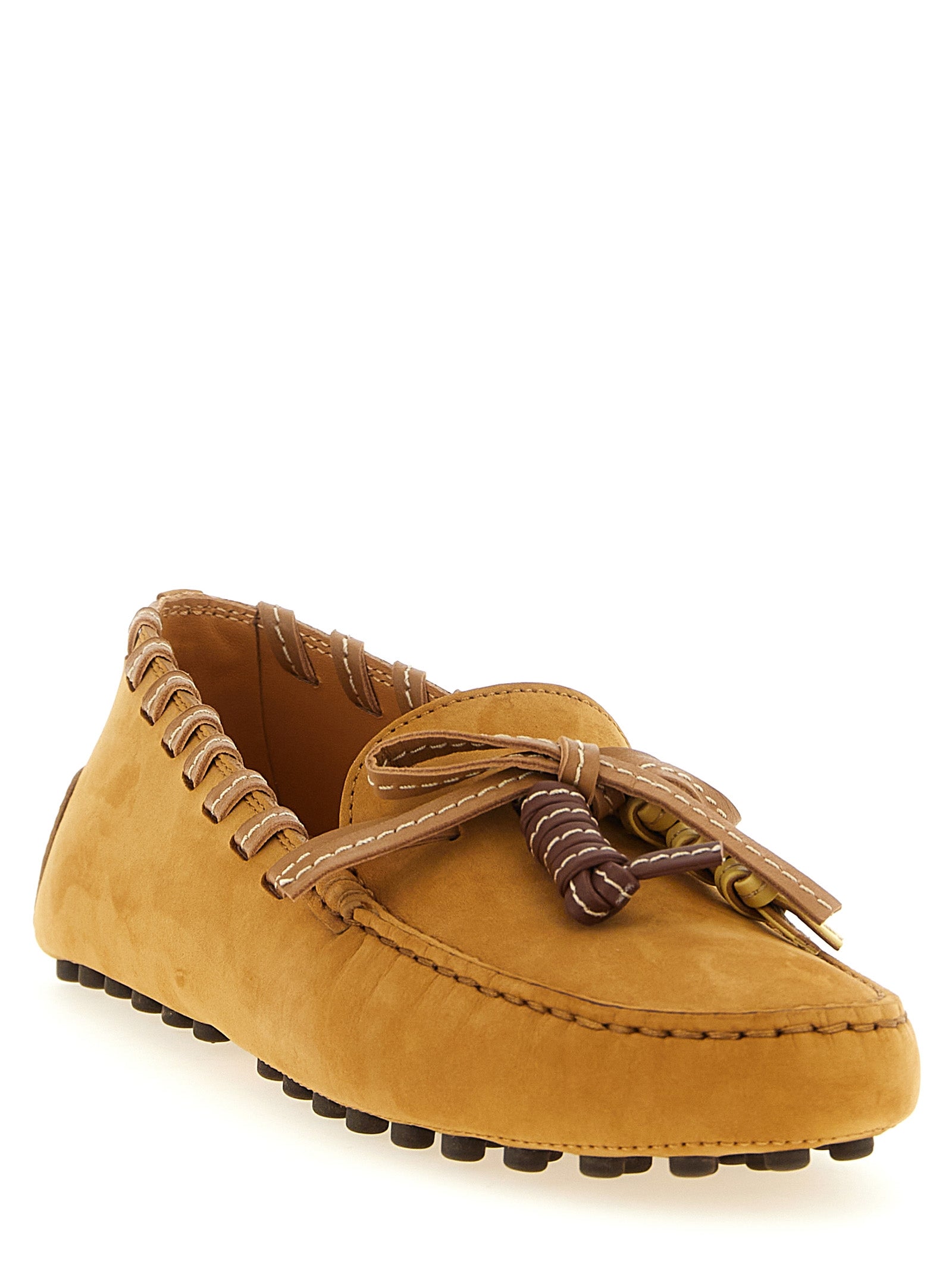 Tod's Beige Calfskin Slip-On Loafers - Timeless Italian Luxury