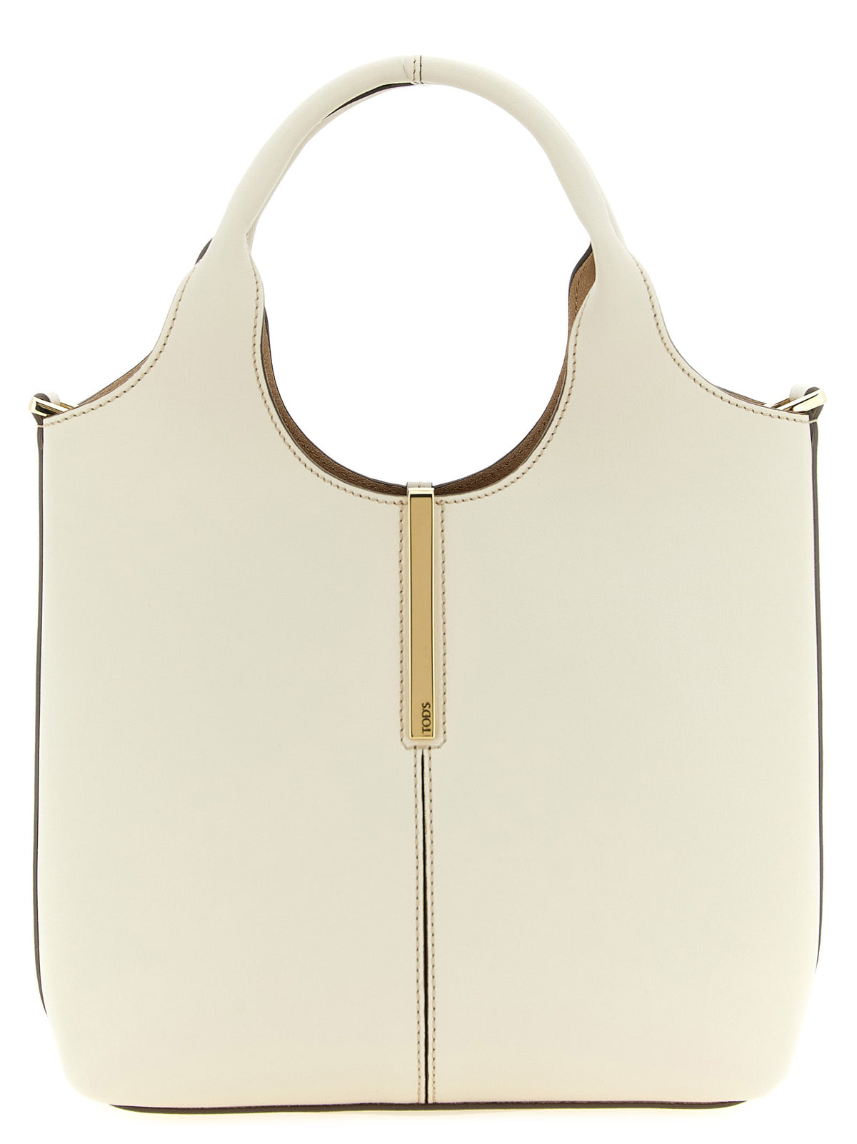 Tod's White Calfskin Tote Bag - Timeless Italian Elegance